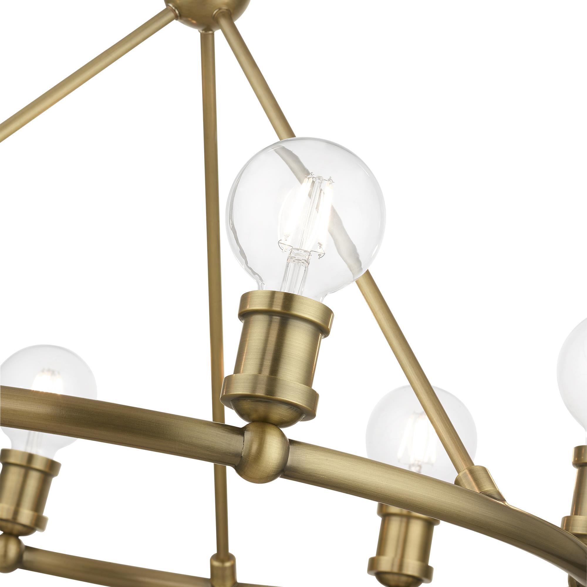 Shown in Antique Brass finish