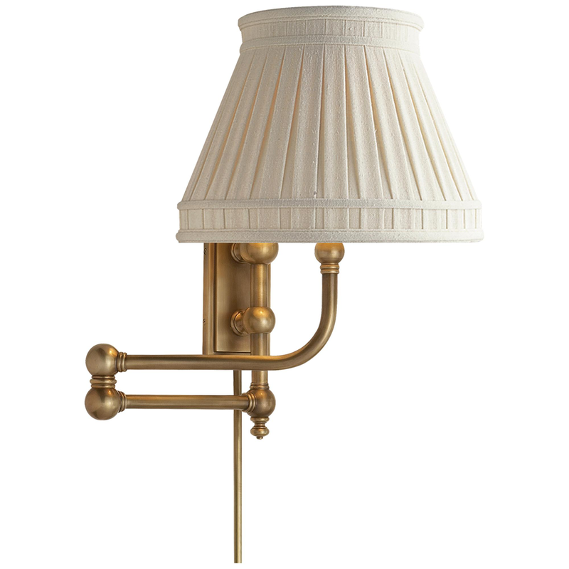 Chapman & Myers Pimlico Wall Swing Lamp by Visual Comfort Signature Collection