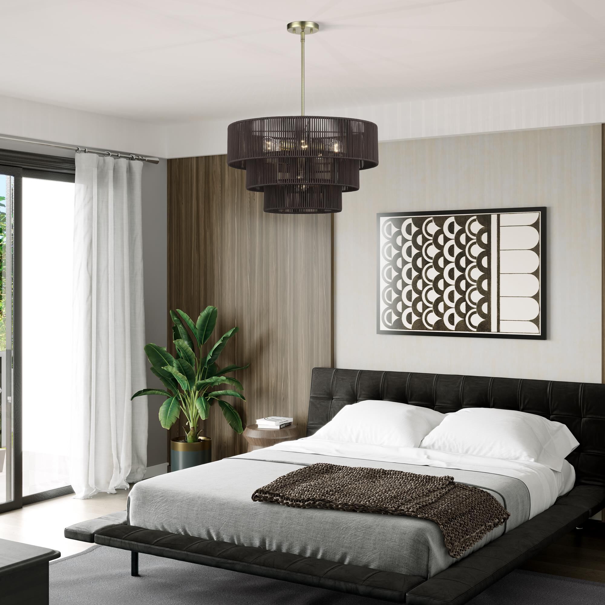 Acordia 23 Inch Large Pendant by Livex Lighting