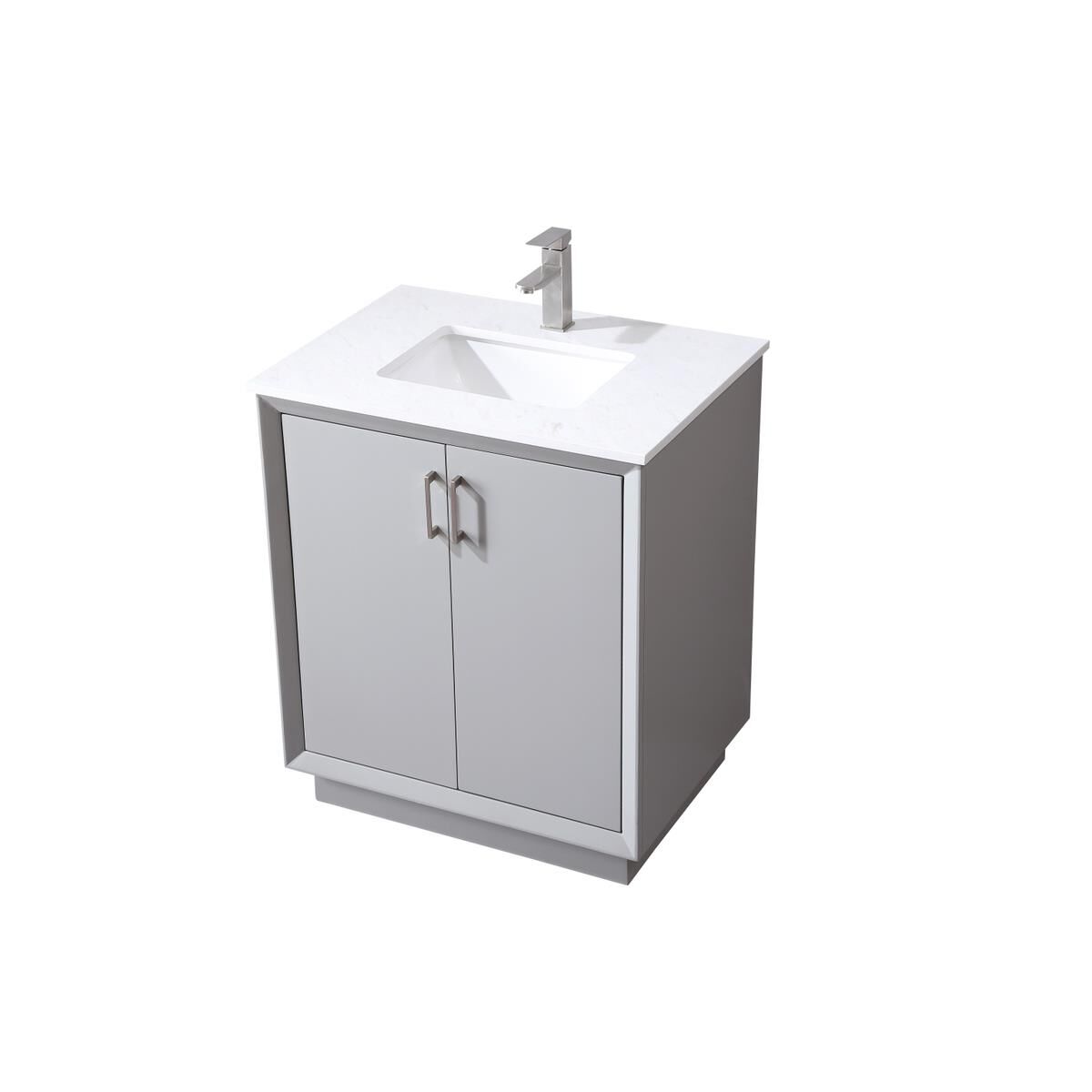 Shown in Grey finish