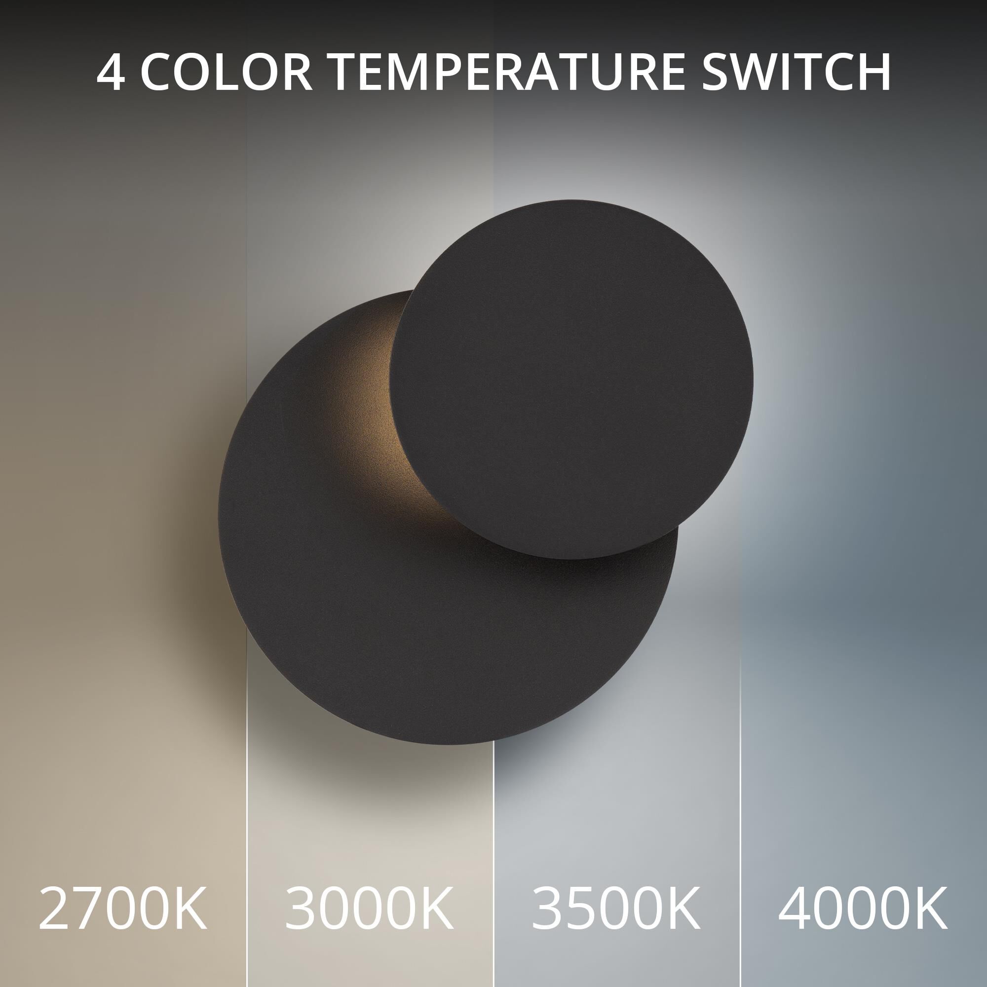 Shown in Black finish