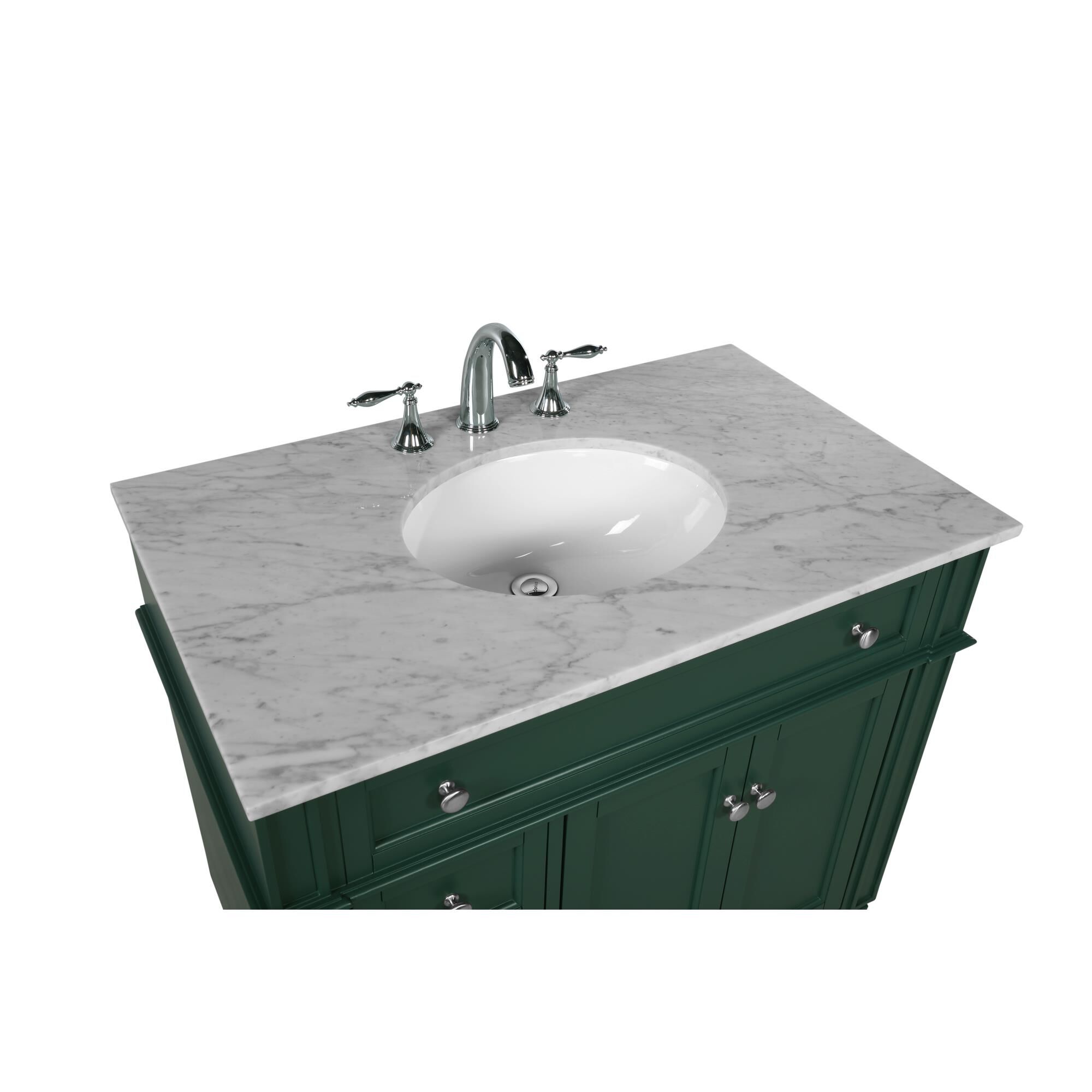 Shown in Green finish