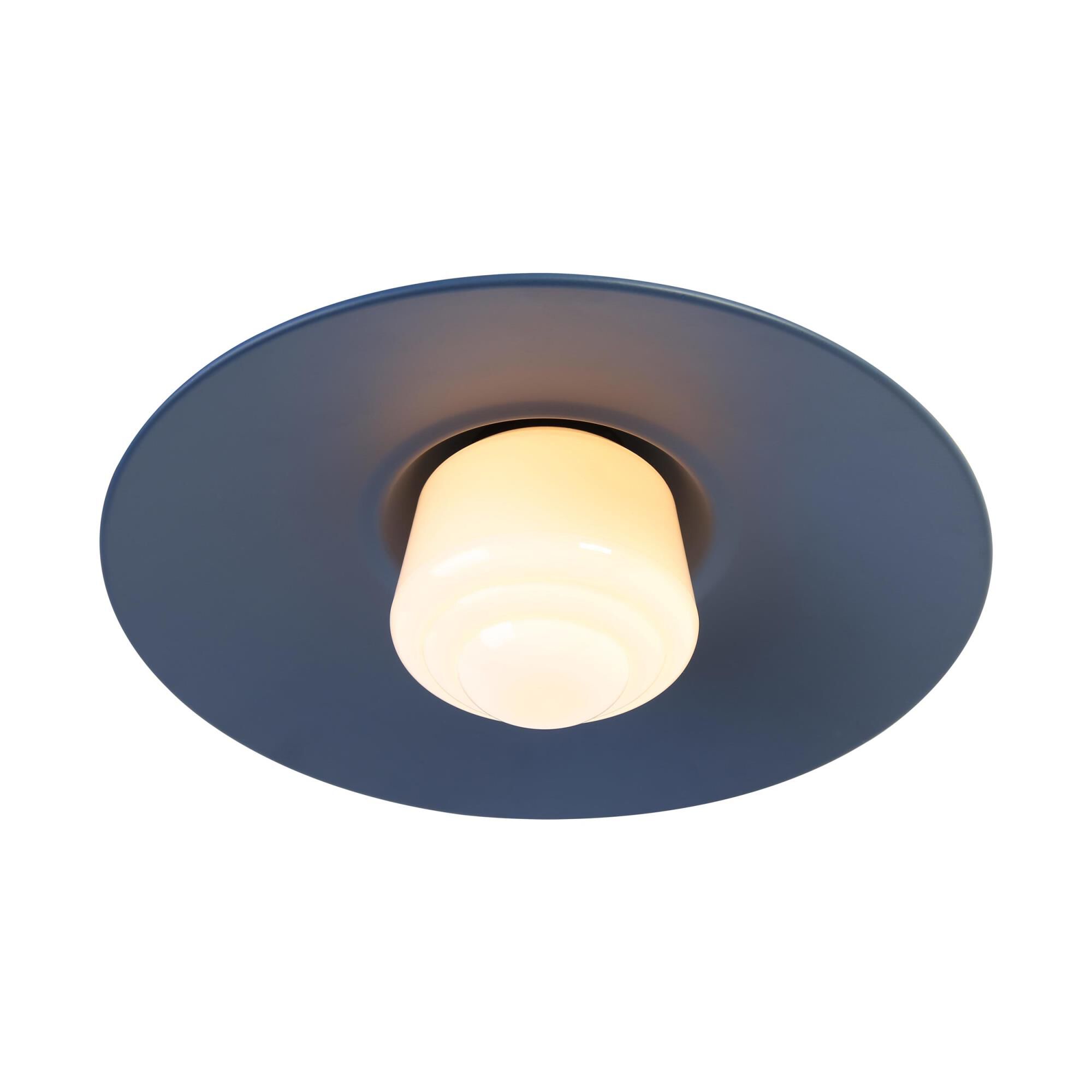 Shown in Matte Black finish and Matte Blue shade