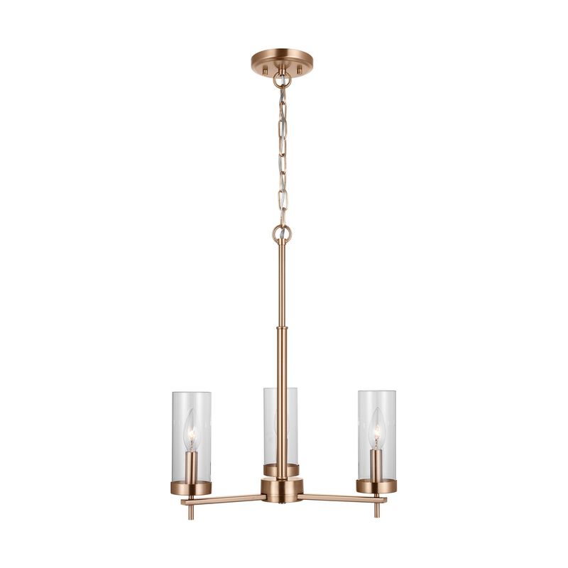 Sean Lavin Zire 18 Inch 3 Light Mini Chandelier by Visual Comfort Studio Collection