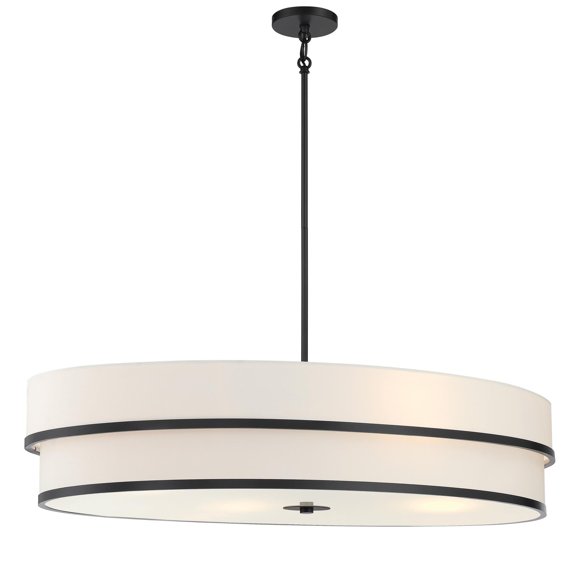 Shown in Coal finish and White Linen shade