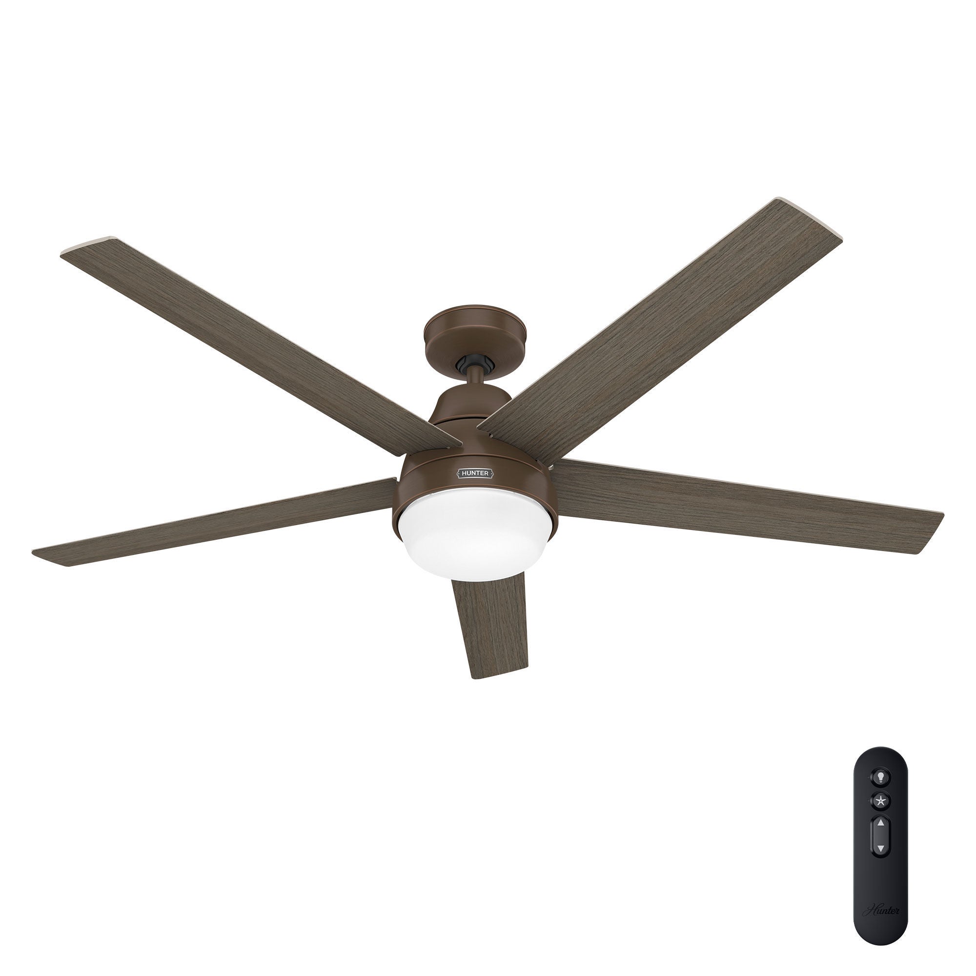 Aerodyne 60 Inch Ceiling Fan with Light Kit,