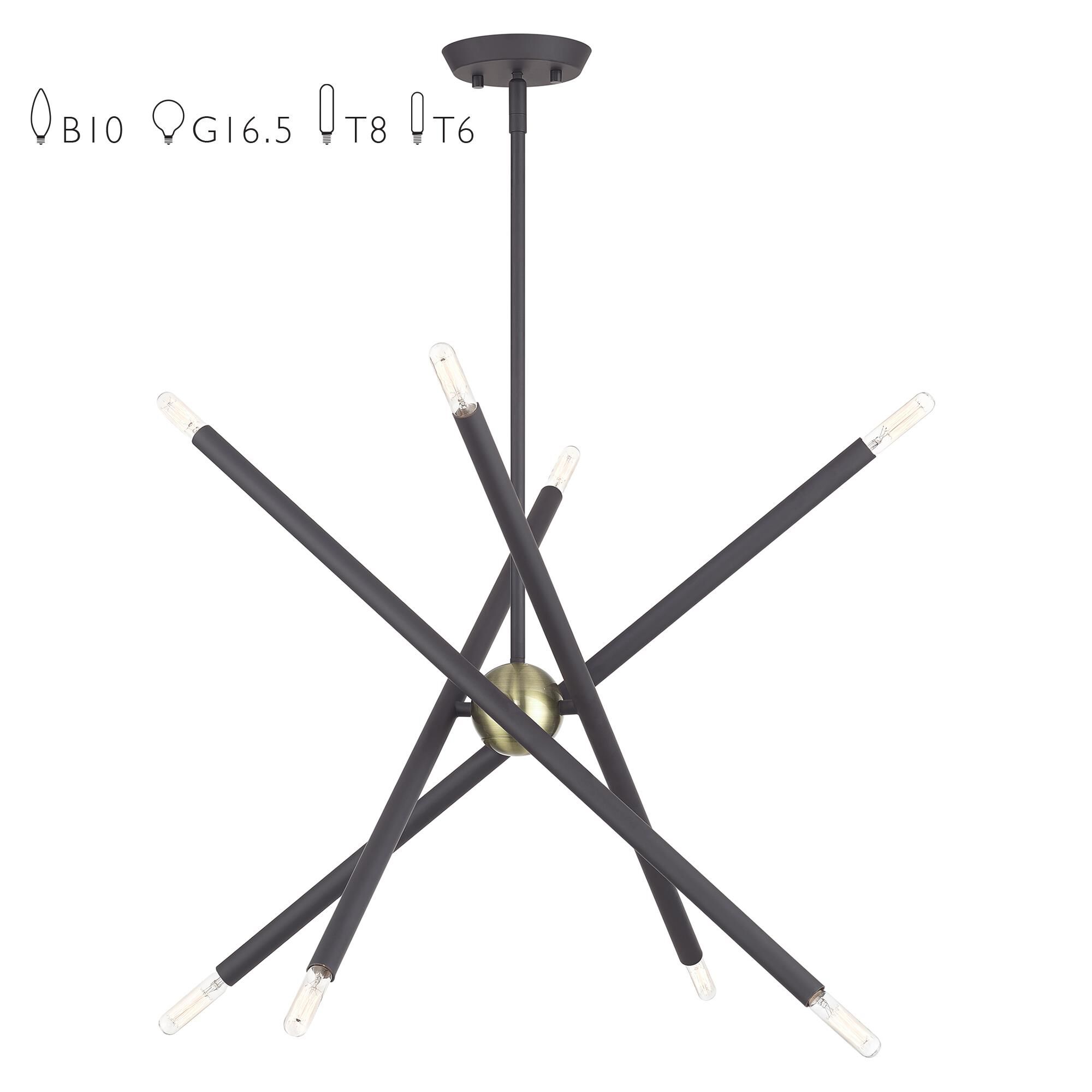 Shown in Bronze with Antique Brass Accents finish