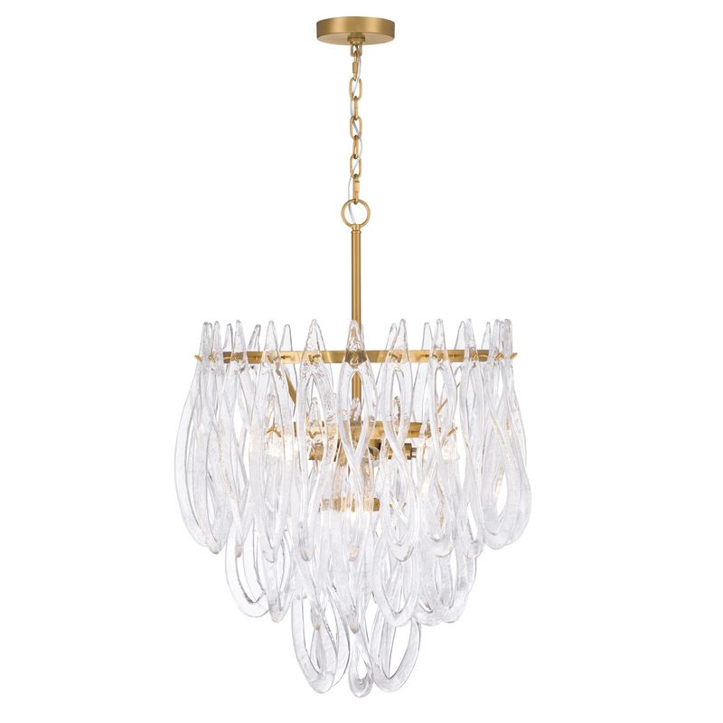 Glassara 23 Inch Chandelier by Metropolitan Lighting