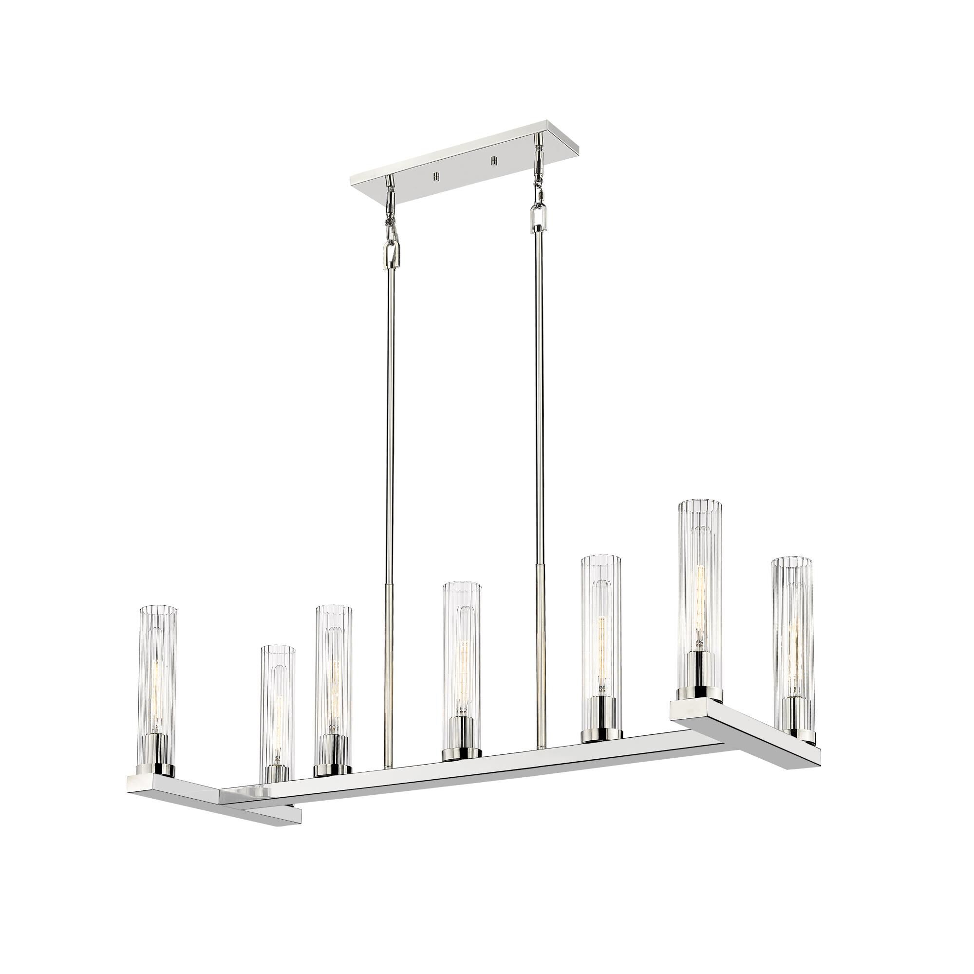 Beau 44 Inch 7 Light Linear Suspension Light by Z-Lite