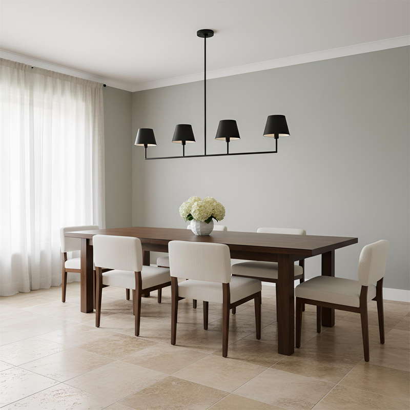 Drew & Jonathan Ender Medium Linear Chandelier by Visual Comfort Studio