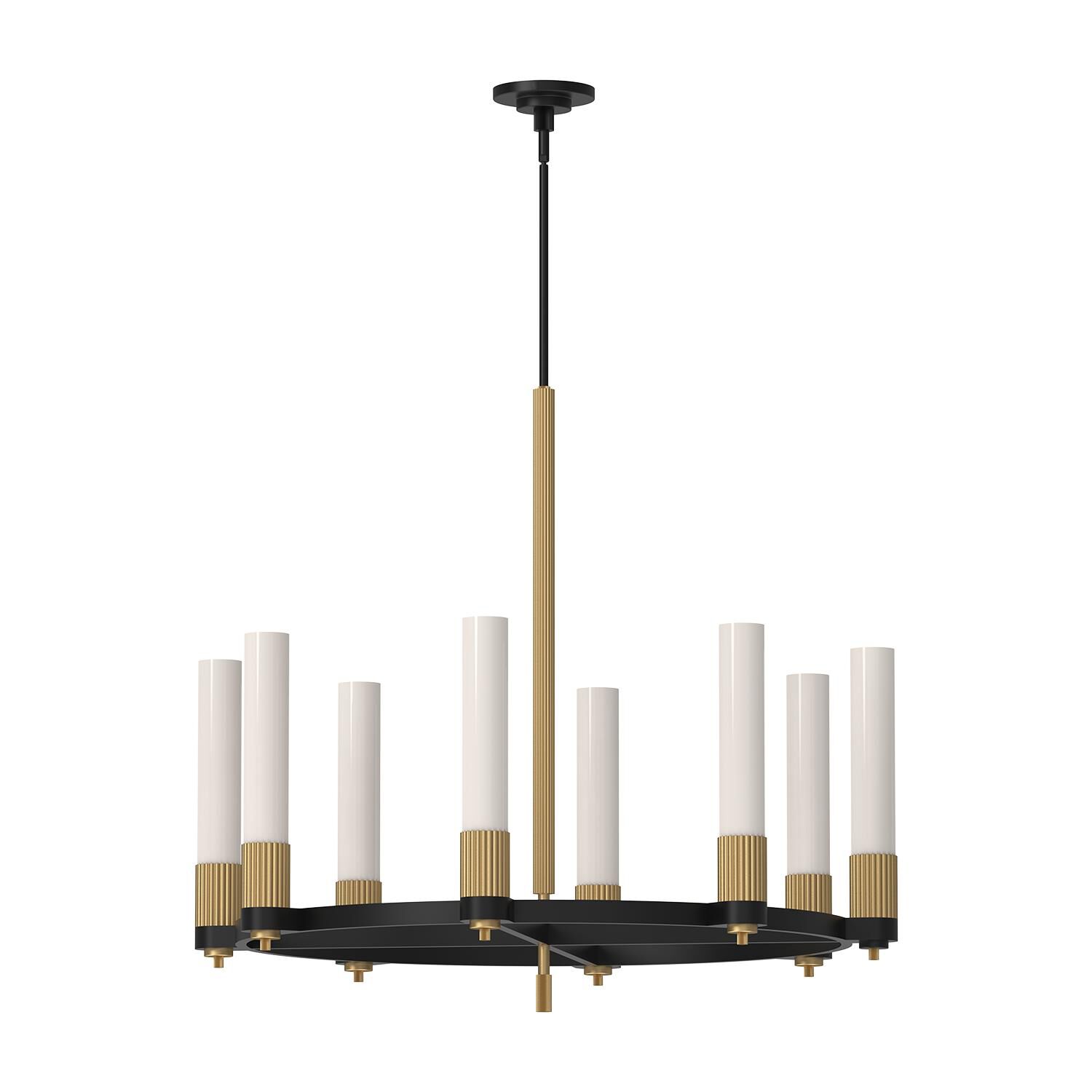 Rue 38 Inch 8 Light Chandelier by Alora Mood