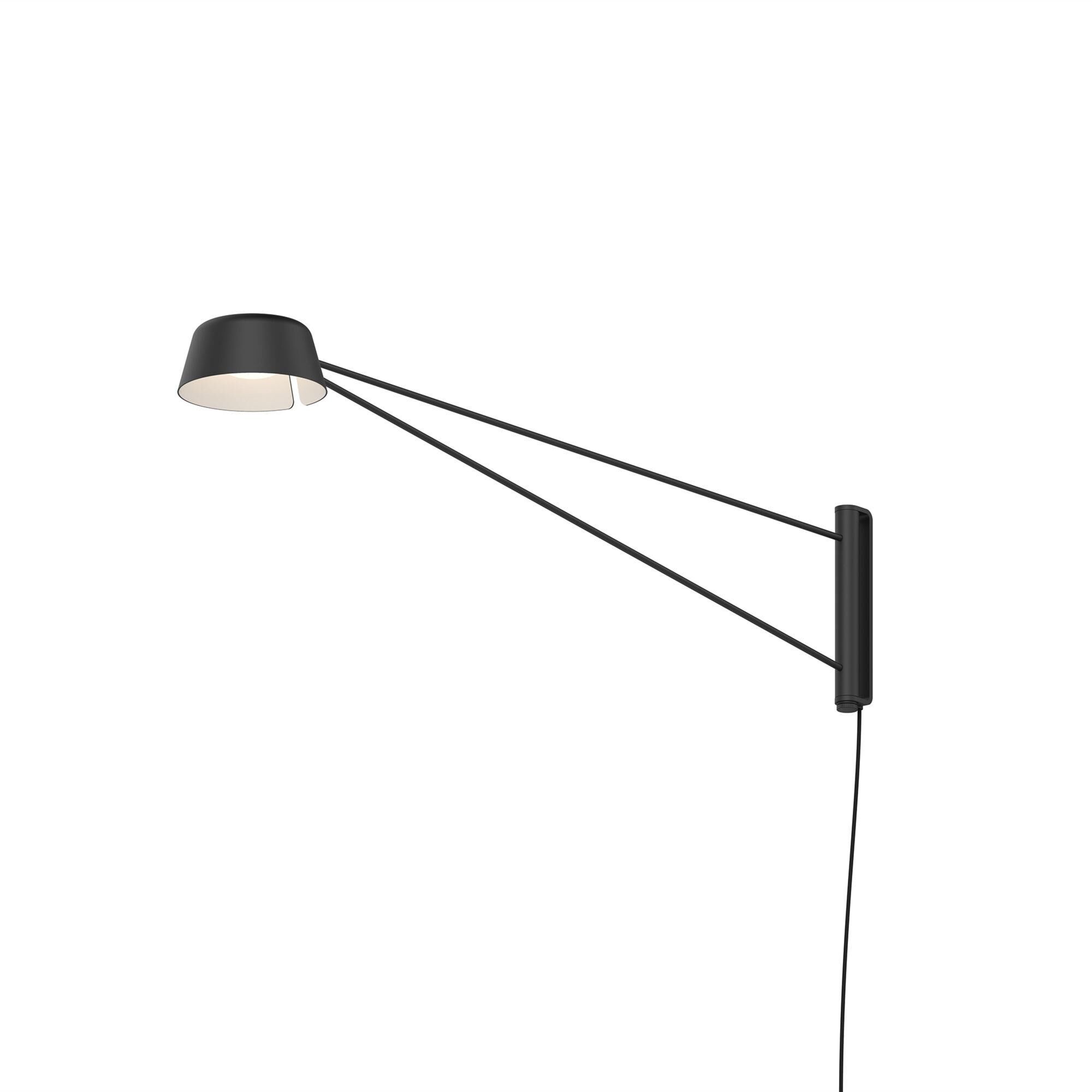Shown in Satin Black finish and Satin Black Aluminum shade