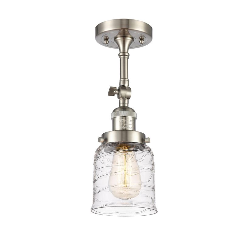 Bruno Marashlian Small Bell 5 Inch 1 Light Semi Flush Mount by Innovations Lighting