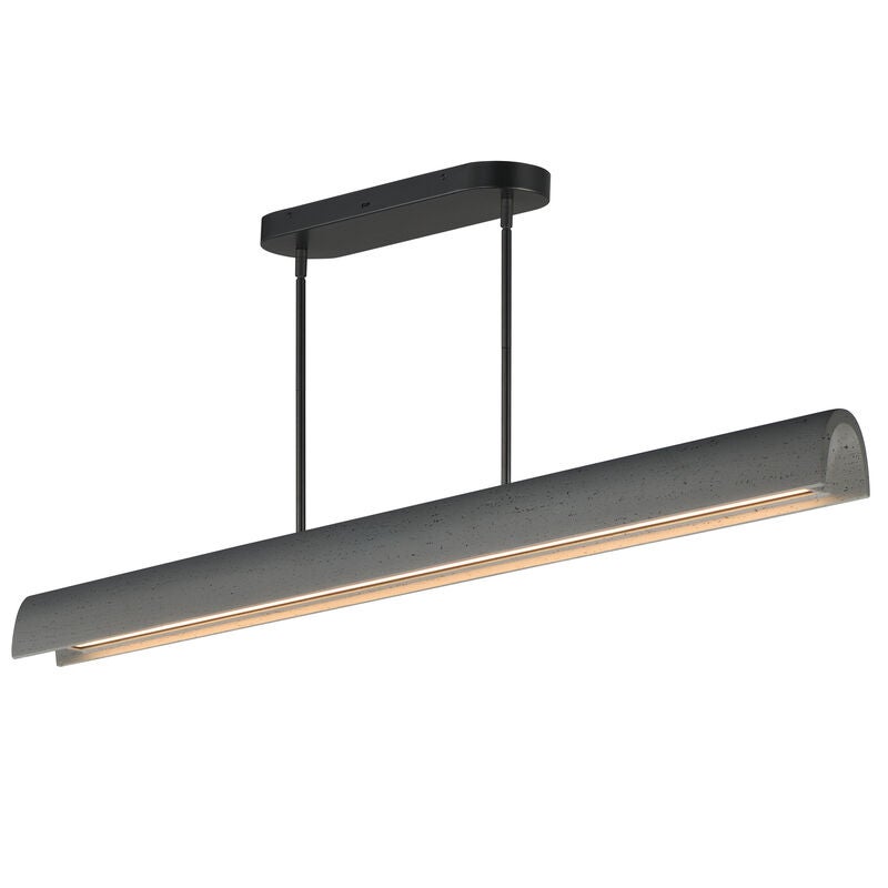 Matera Large Linear Chandelier by ET2 Lighting