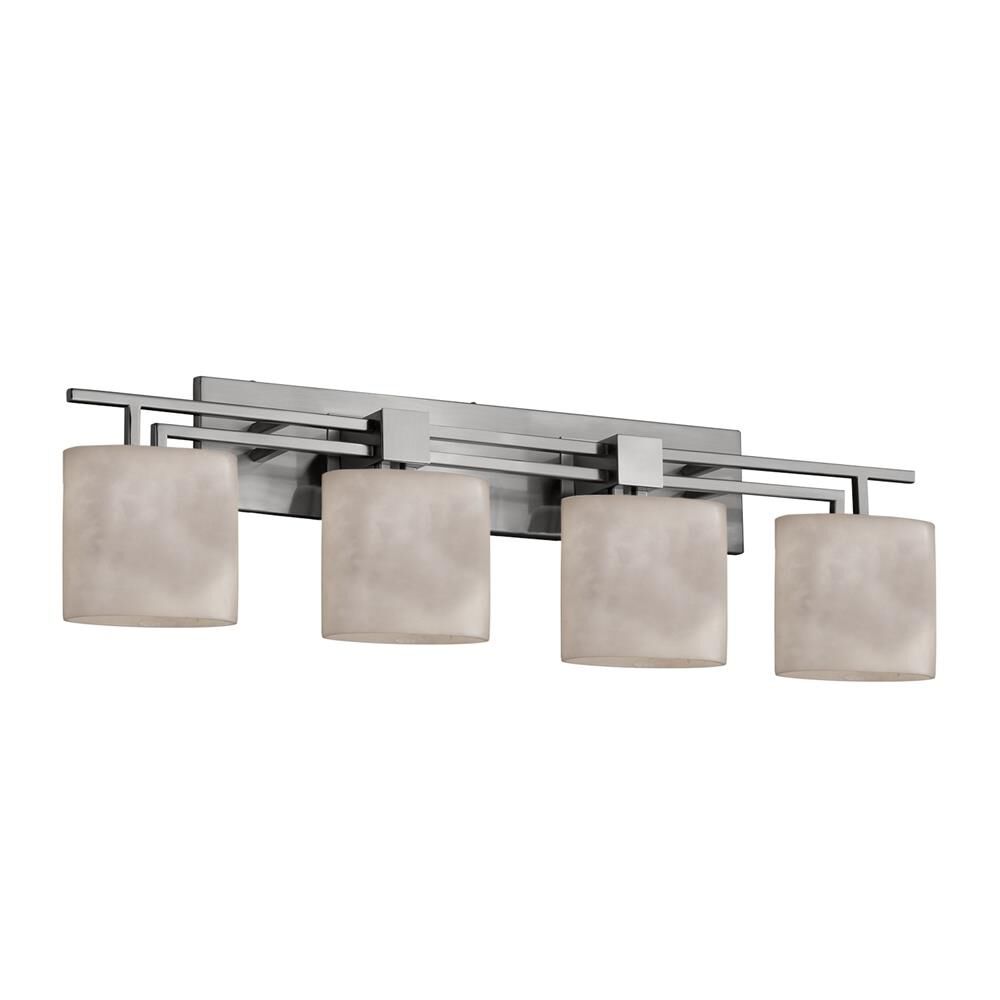 Clouds 36 Inch 4 Light LED Bath Vanity Light by Justice Design Group
