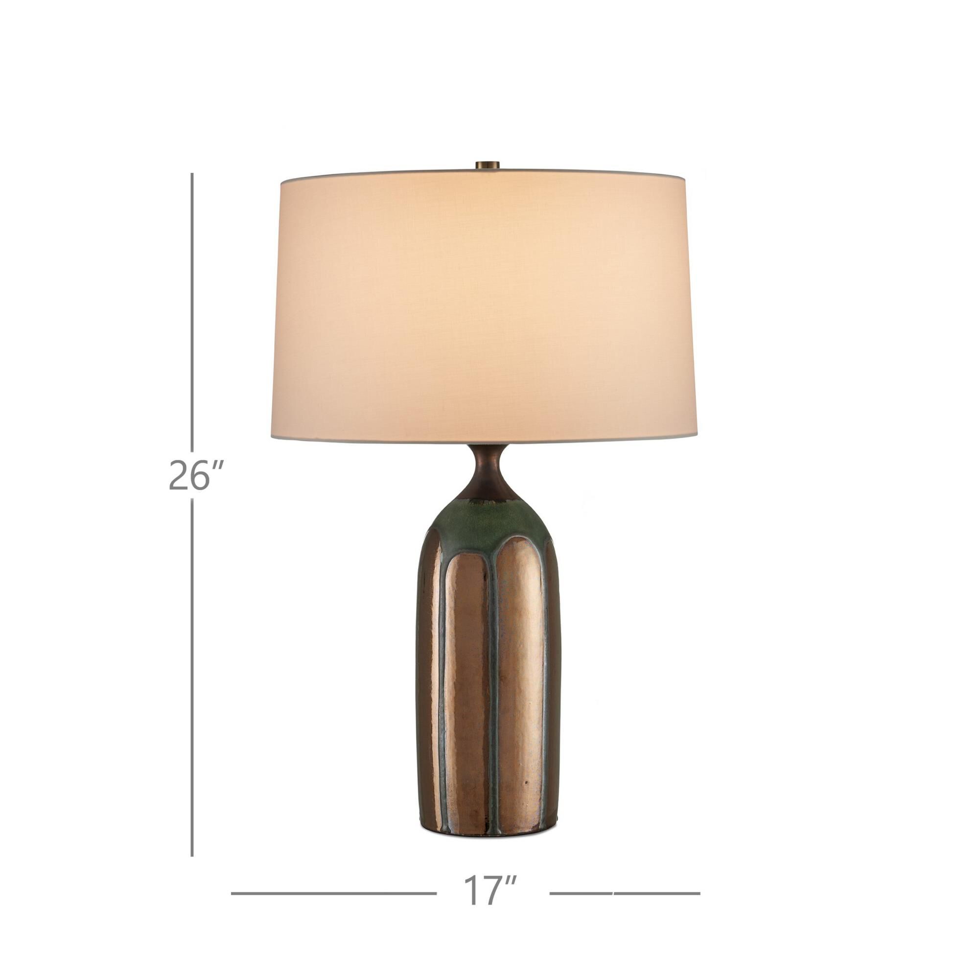 Cuprum 26 Inch Table Lamp by Currey and Company