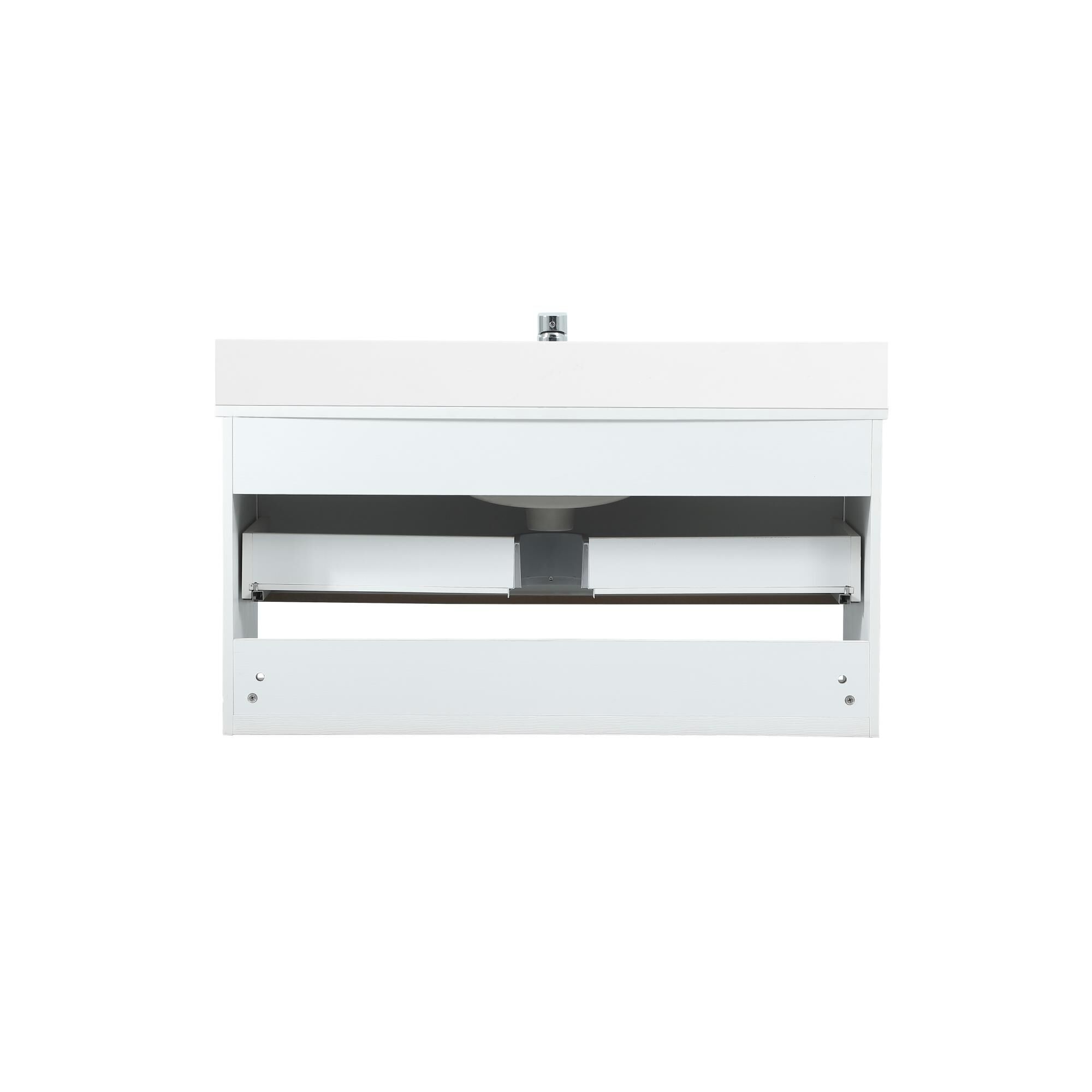 Shown in White finish