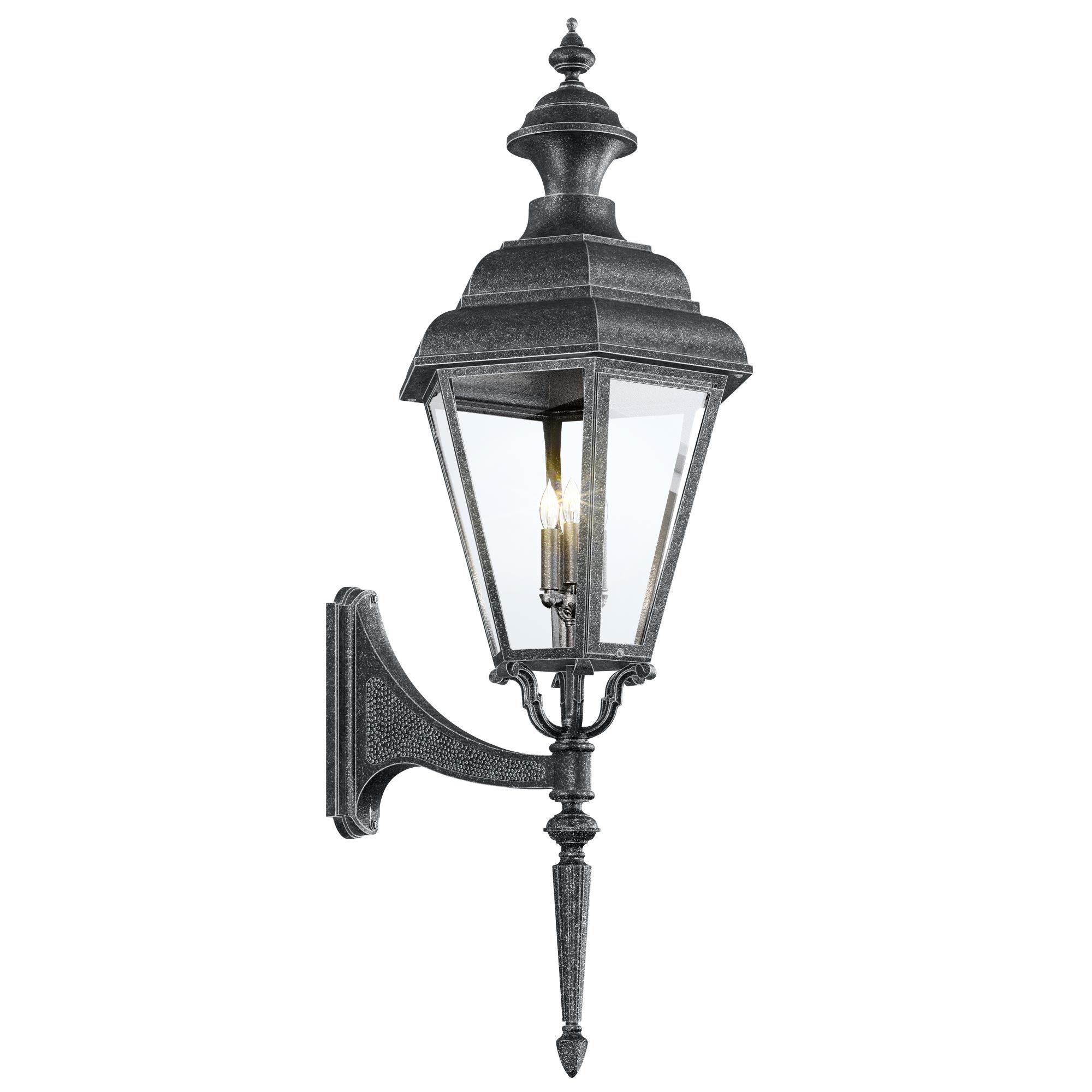 Shown in Antique Silver finish and Ca glass