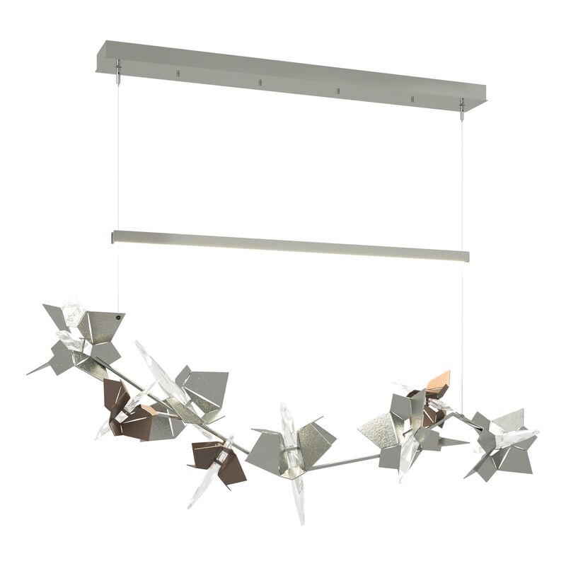Belladonna Medium Linear Chandelier by Hubbardton Forge