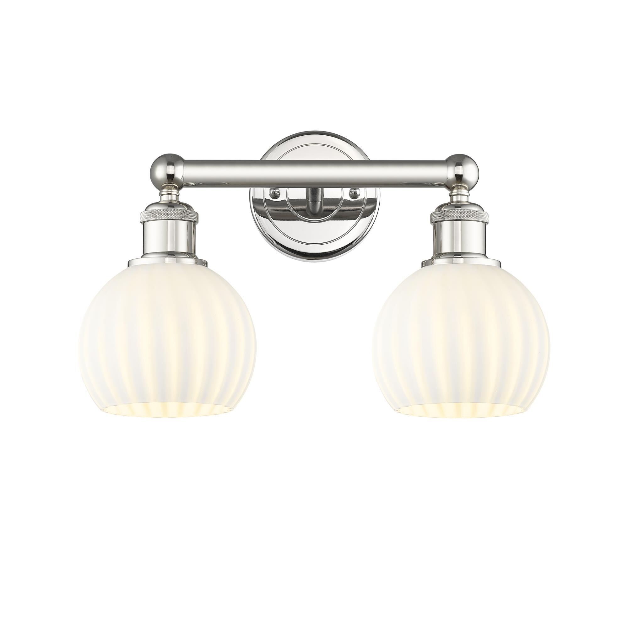 Bruno Marashlian White Venetian 15 Inch Bath Vanity Light by Innovations Lighting