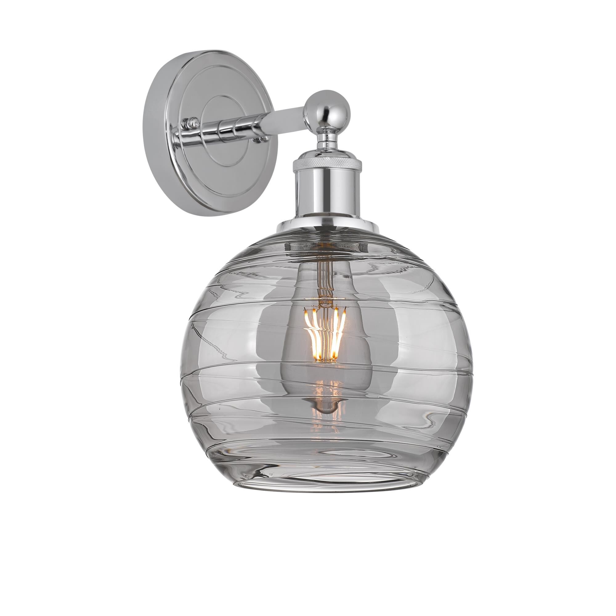 Bruno Marashlian Athens Deco Swirl 8 Inch Wall Sconce by Innovations Lighting