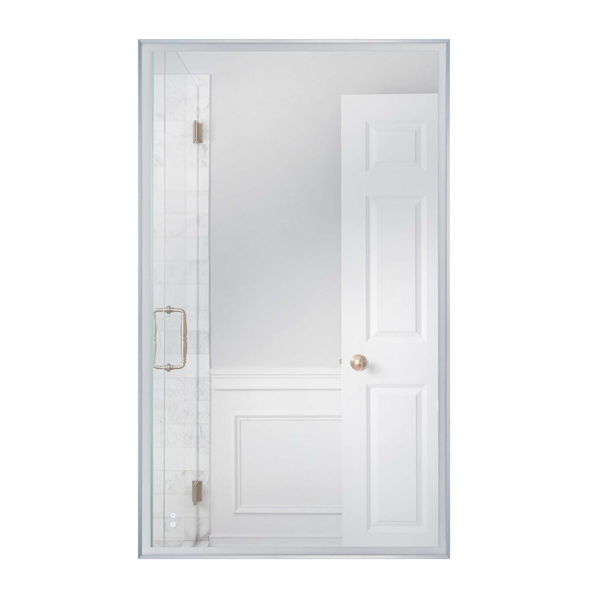 Framed,LED 60 Inch LED Lighted Mirror,