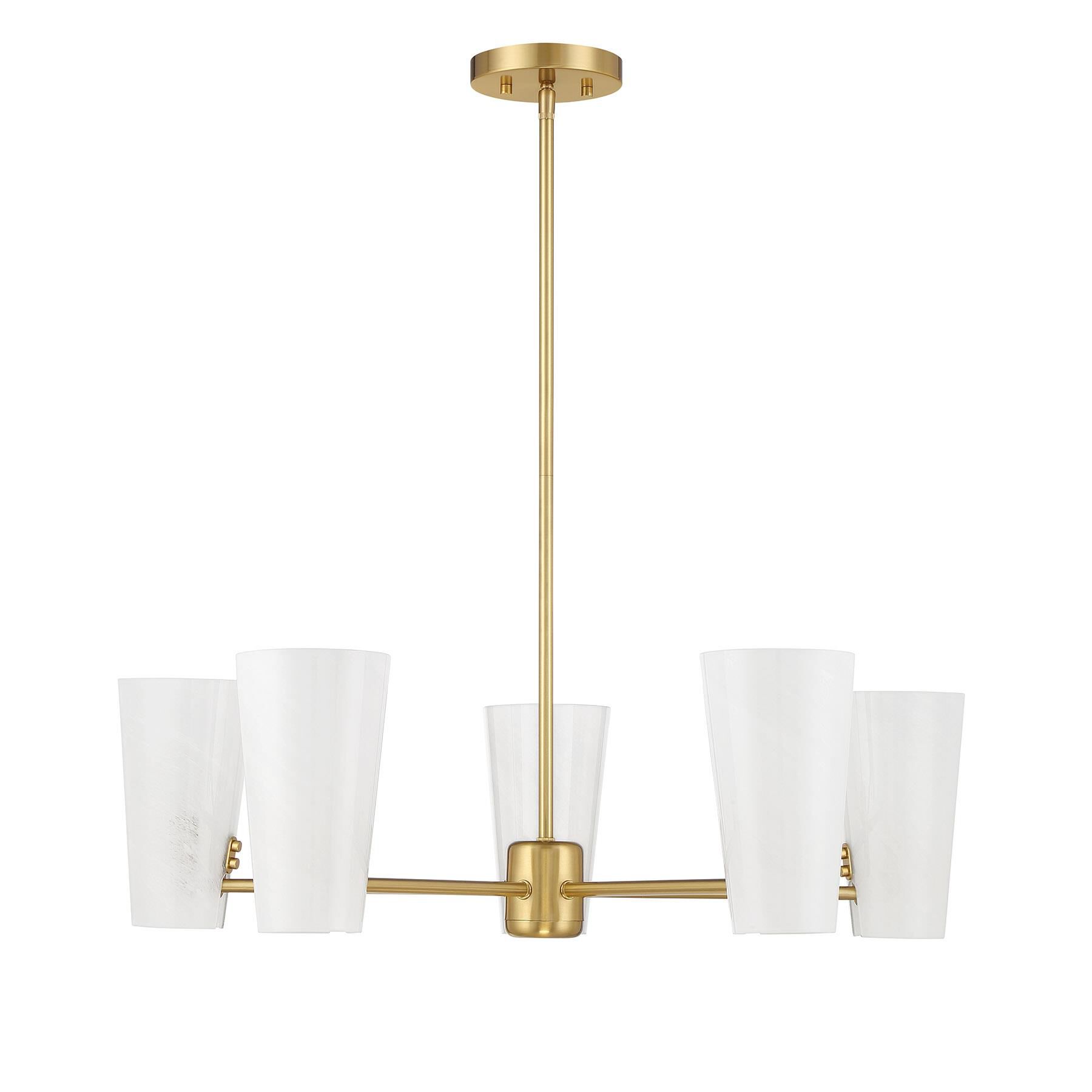 30 Inch Chandelier by Meridian Lighting