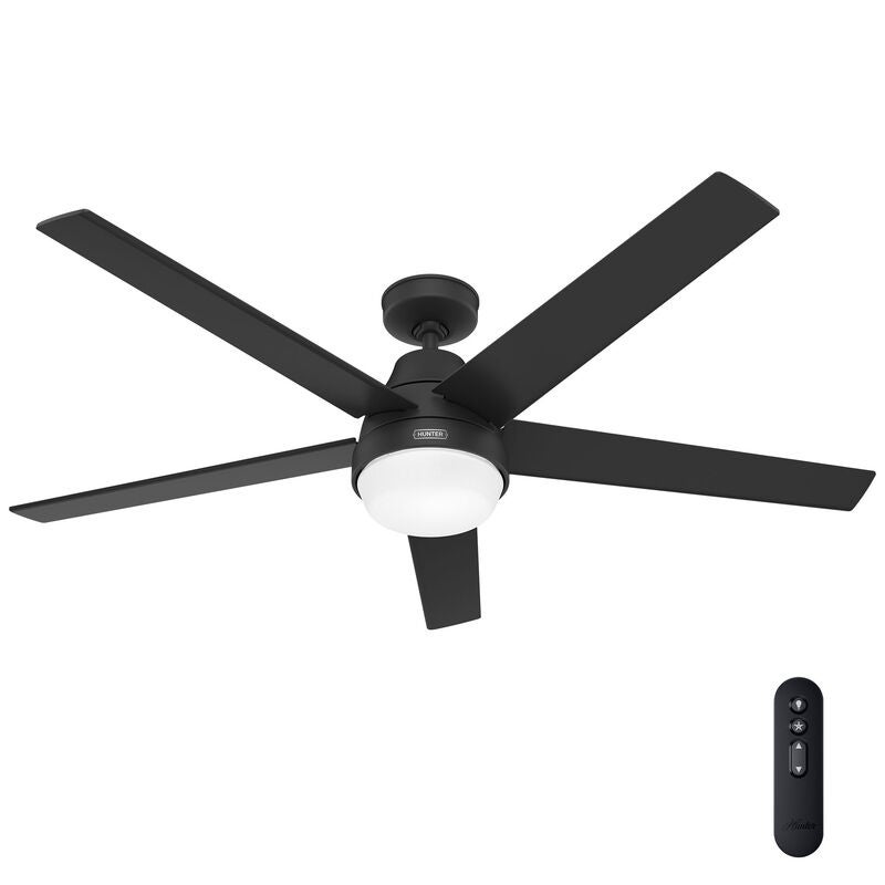Aerodyne 60 Inch Ceiling Fan with Light Kit by Hunter Fan