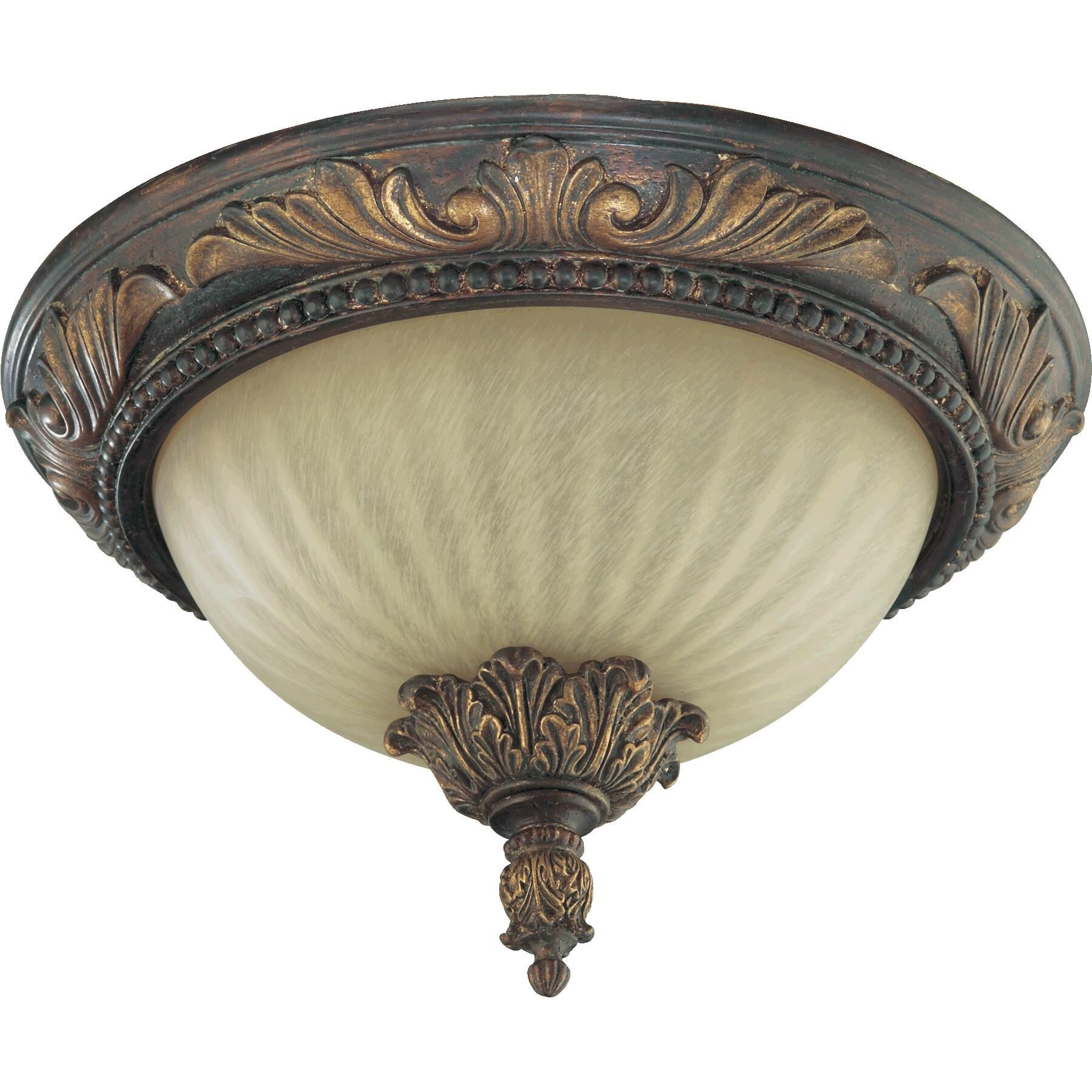 Madeleine 14 Inch 2 Light Flush Mount by Quorum International