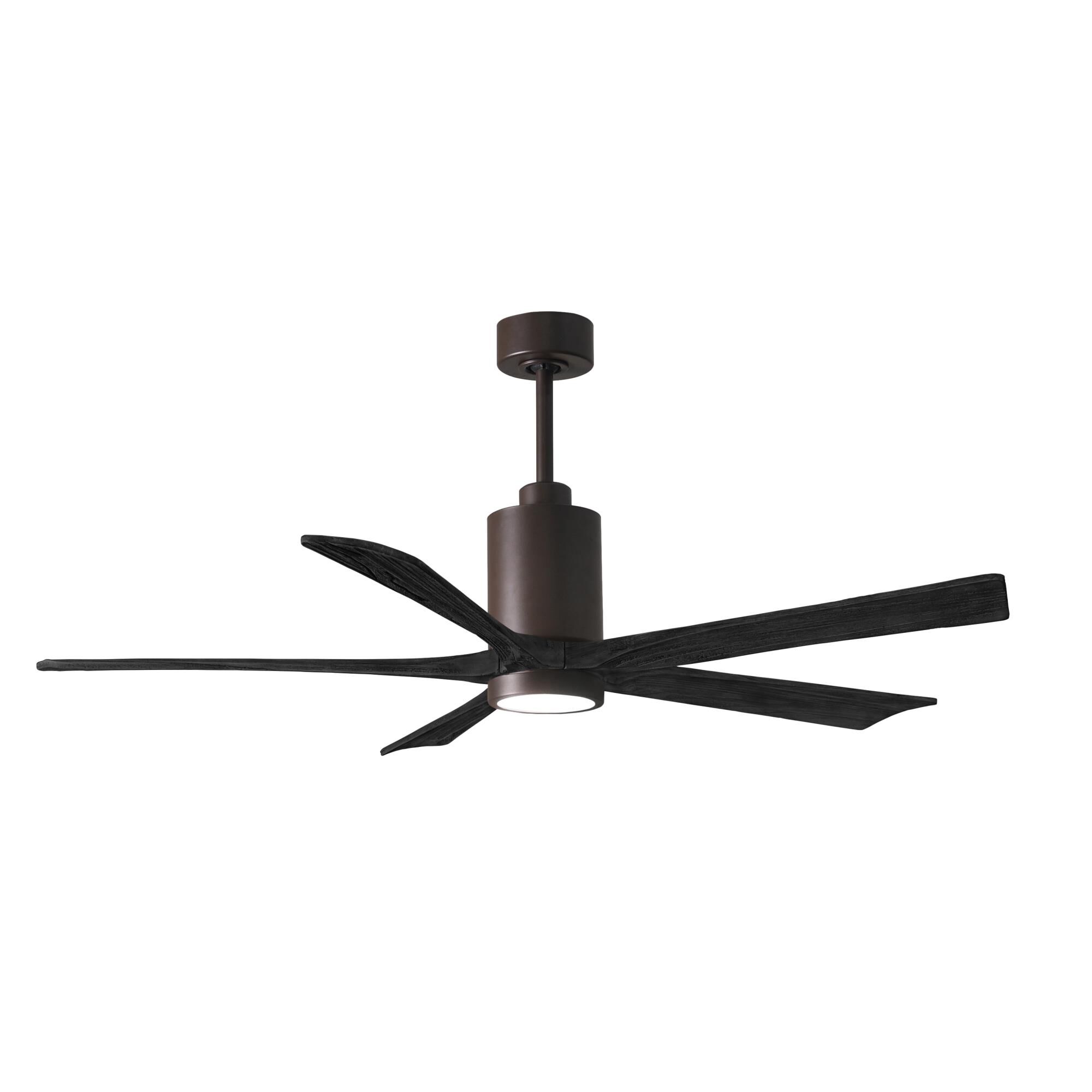 Patricia 60 Inch Ceiling Fan with Light Kit by Matthews Fan Company