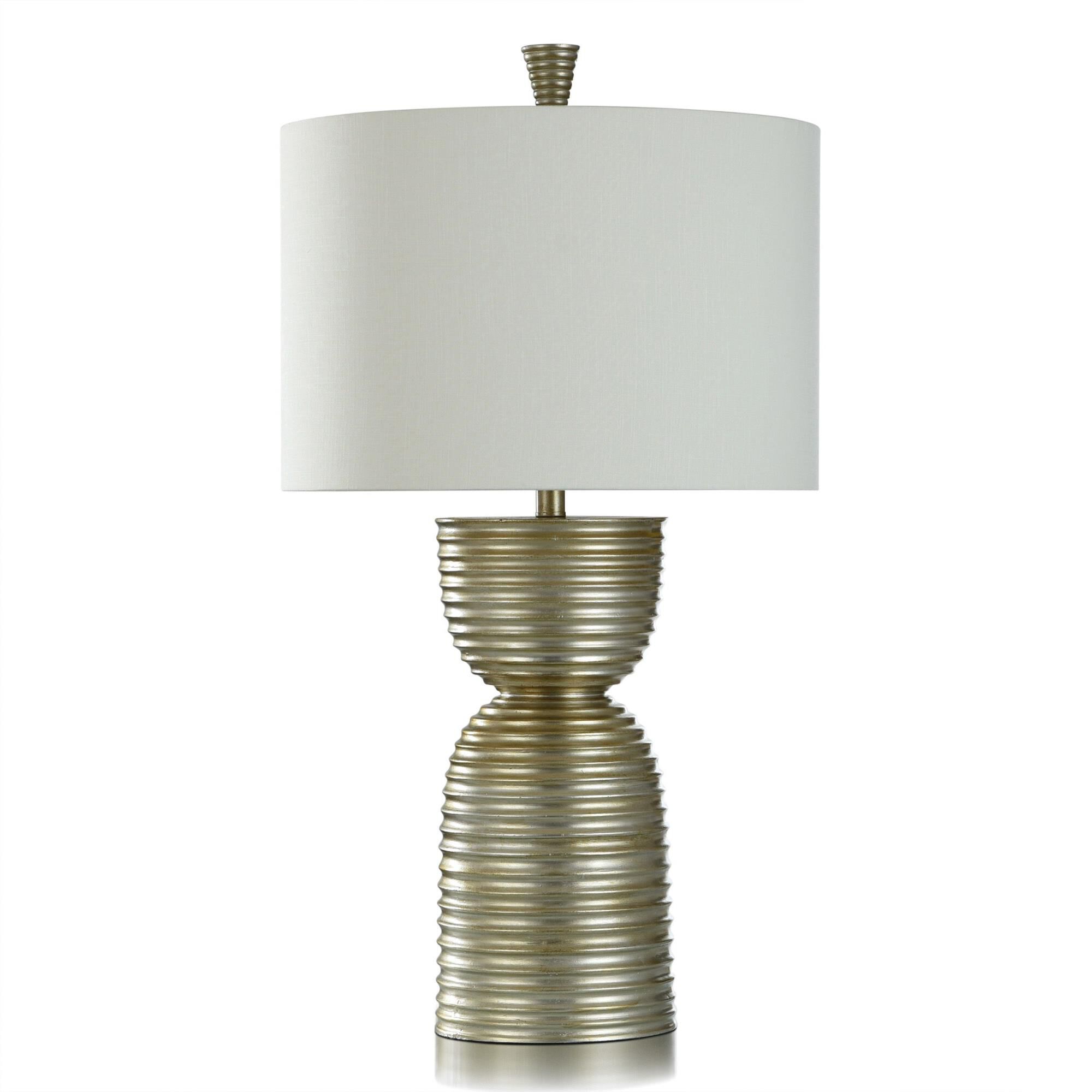 Imperial Silver 33 Inch Table Lamp by Stylecraft