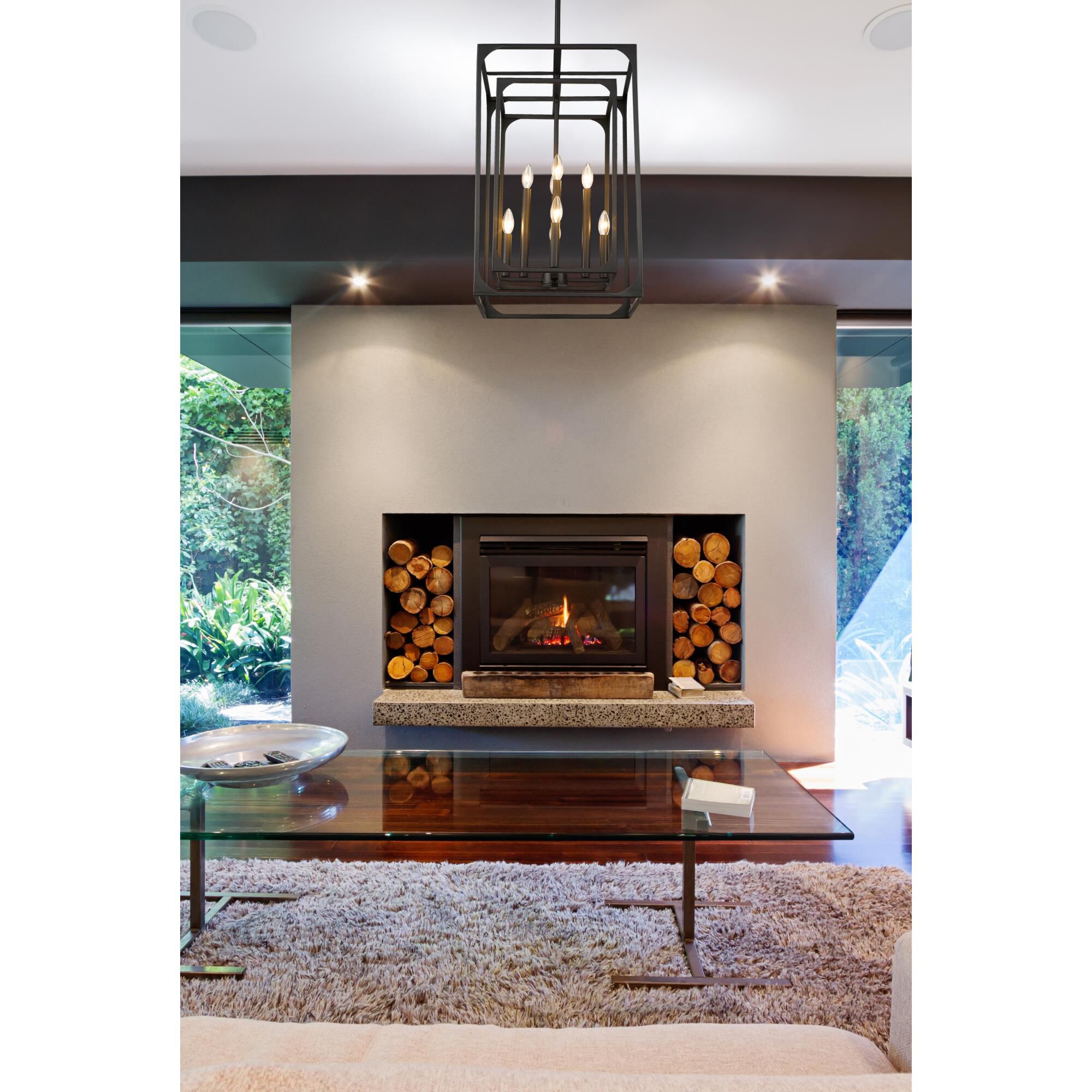 Easton 16 Inch 8 Light Mini Chandelier by Z-Lite