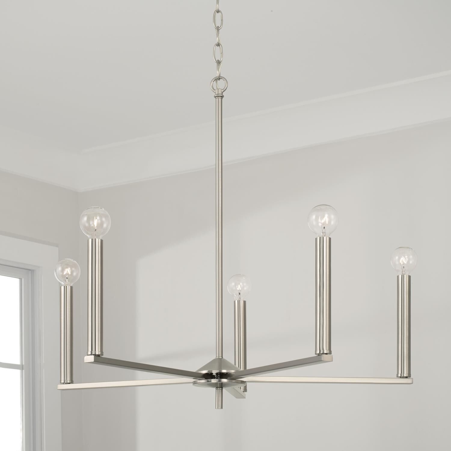 Portman 27 Inch 5 Light Chandelier by Homeplace by Capital Lighting Fixture Company