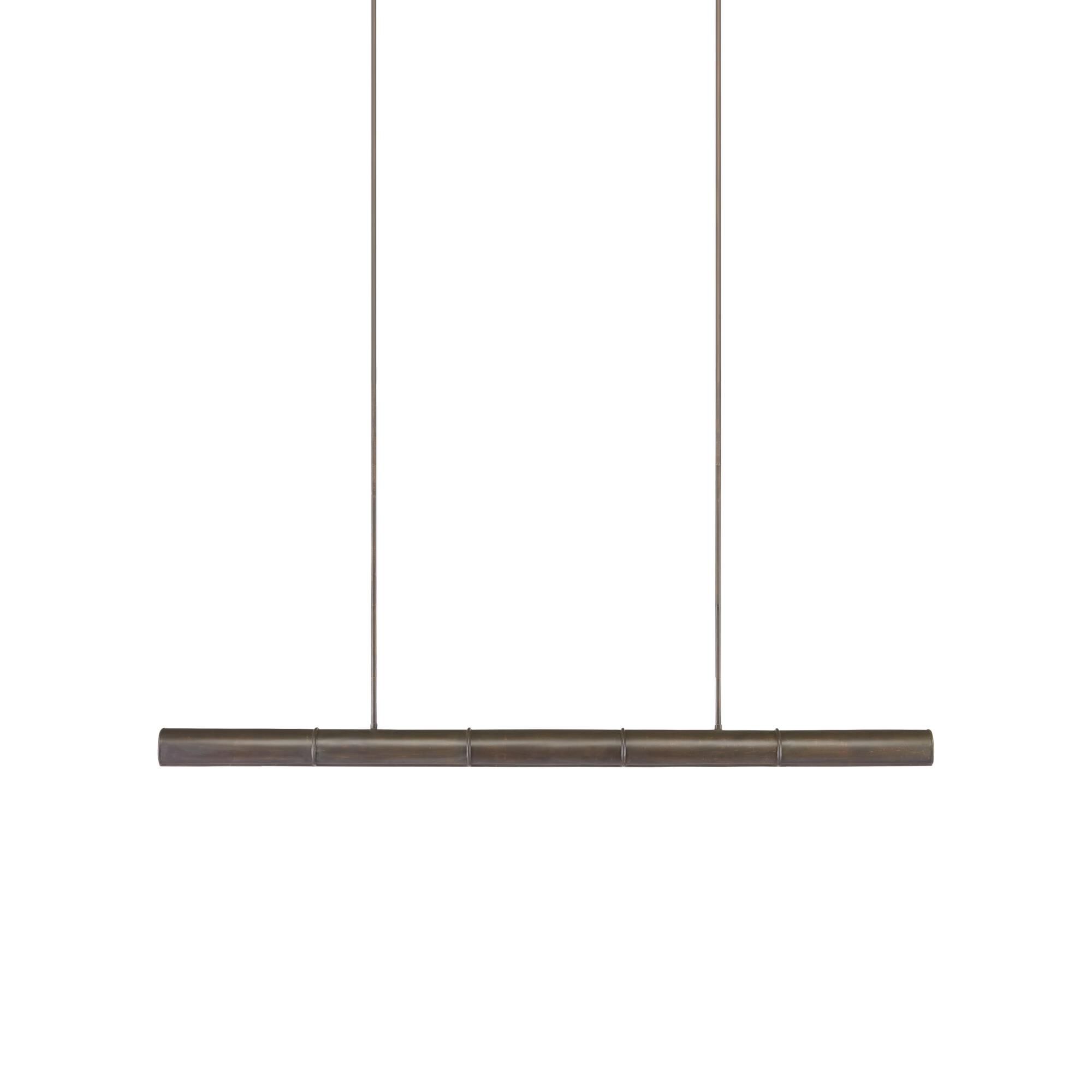Lyon 65 Inch 5 Light LED Linear Suspension Light by Currey and Company