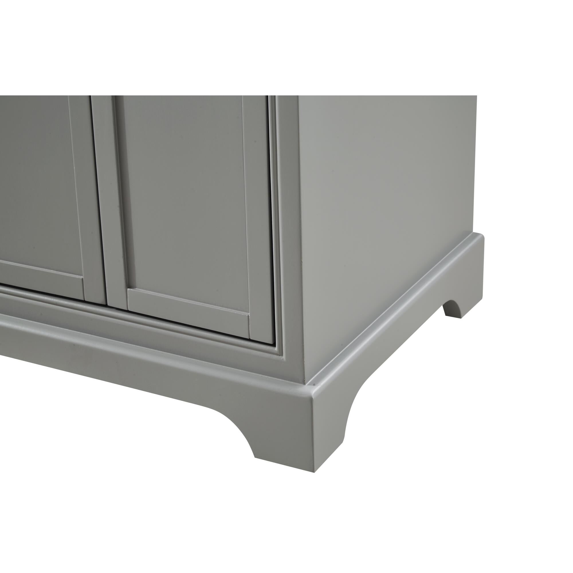 Shown in Light Grey finish