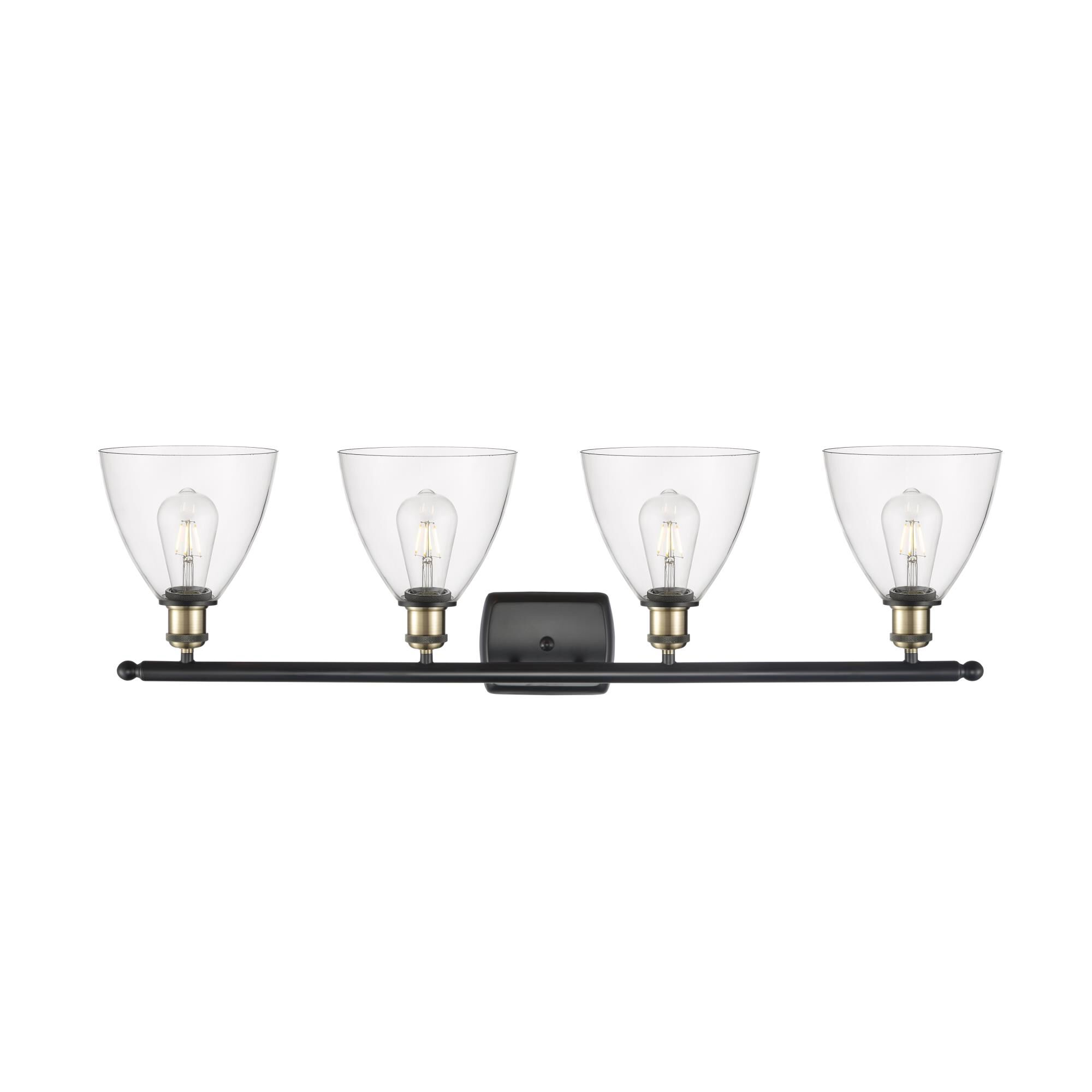 Bruno Marashlian Ballston Dome 38 Inch 4 Light Bath Vanity Light by Innovations Lighting