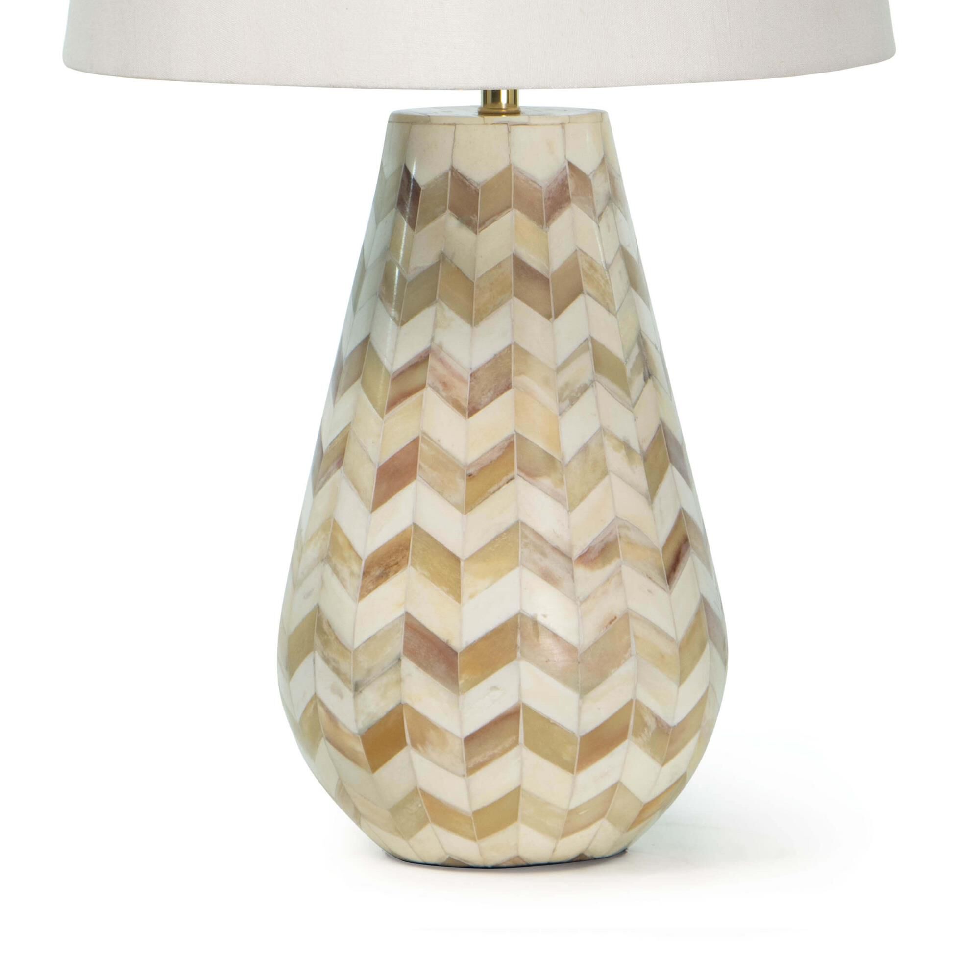 Cassia Chevron 23 Inch Table Lamp by Regina Andrew