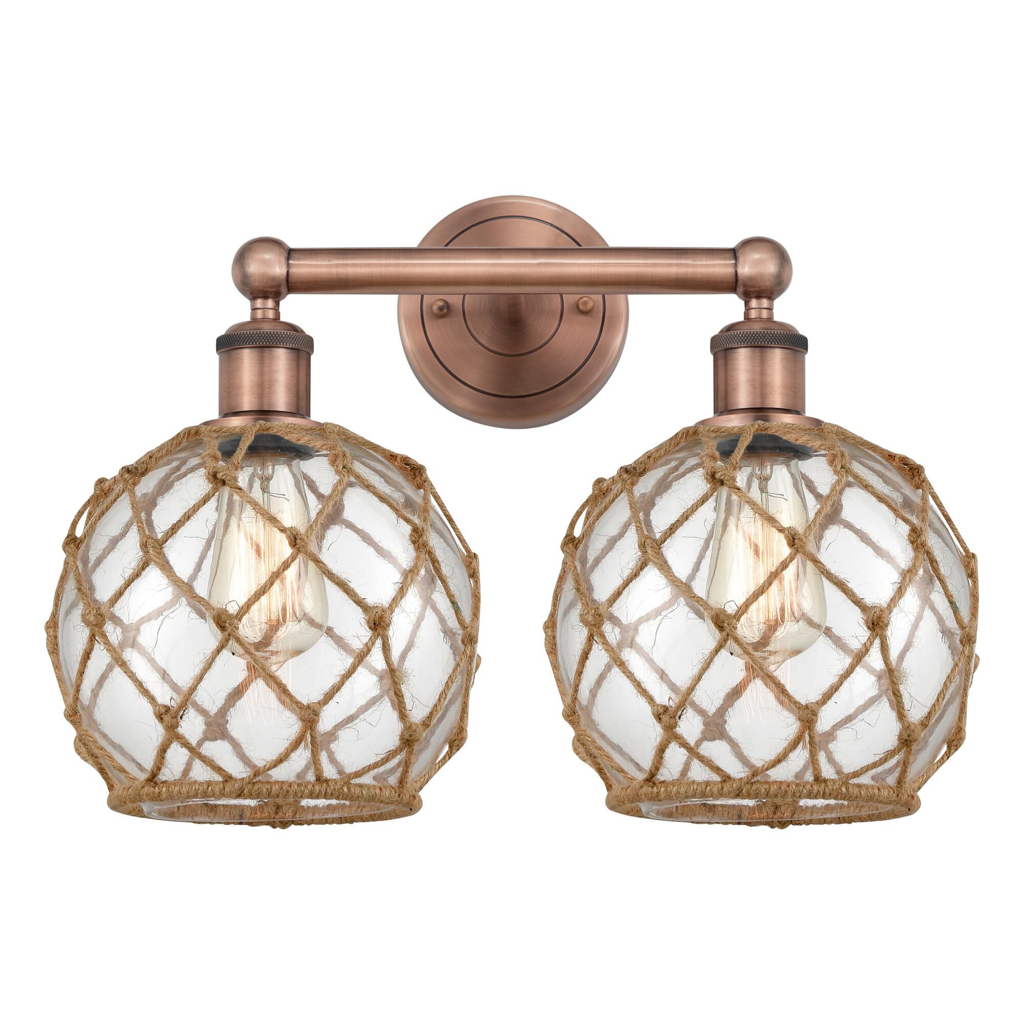Bruno Marashlian Farmhouse Rope 17 Inch Bath Vanity Light by Innovations Lighting
