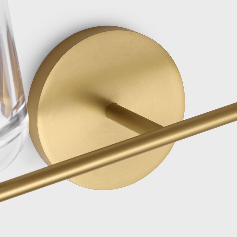 Thom Filicia Hartley 15 Inch 2 Light Bath Vanity Light by Visual Comfort Studio