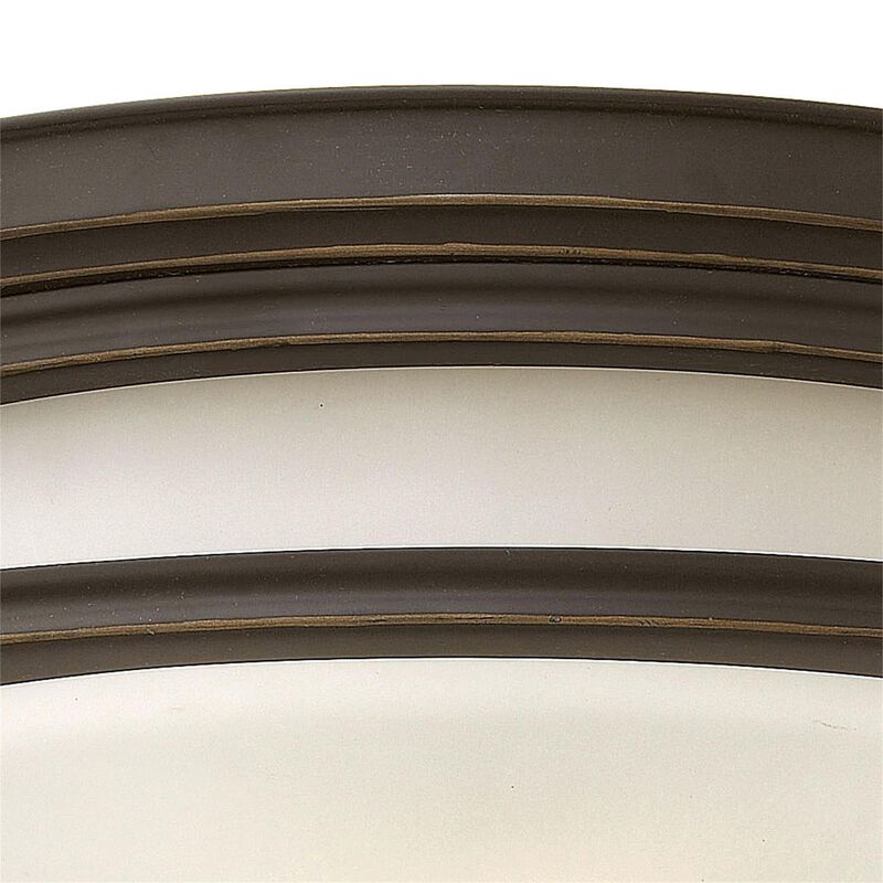 Hadley 12 Inch 2 Light Flush Mount by Hinkley