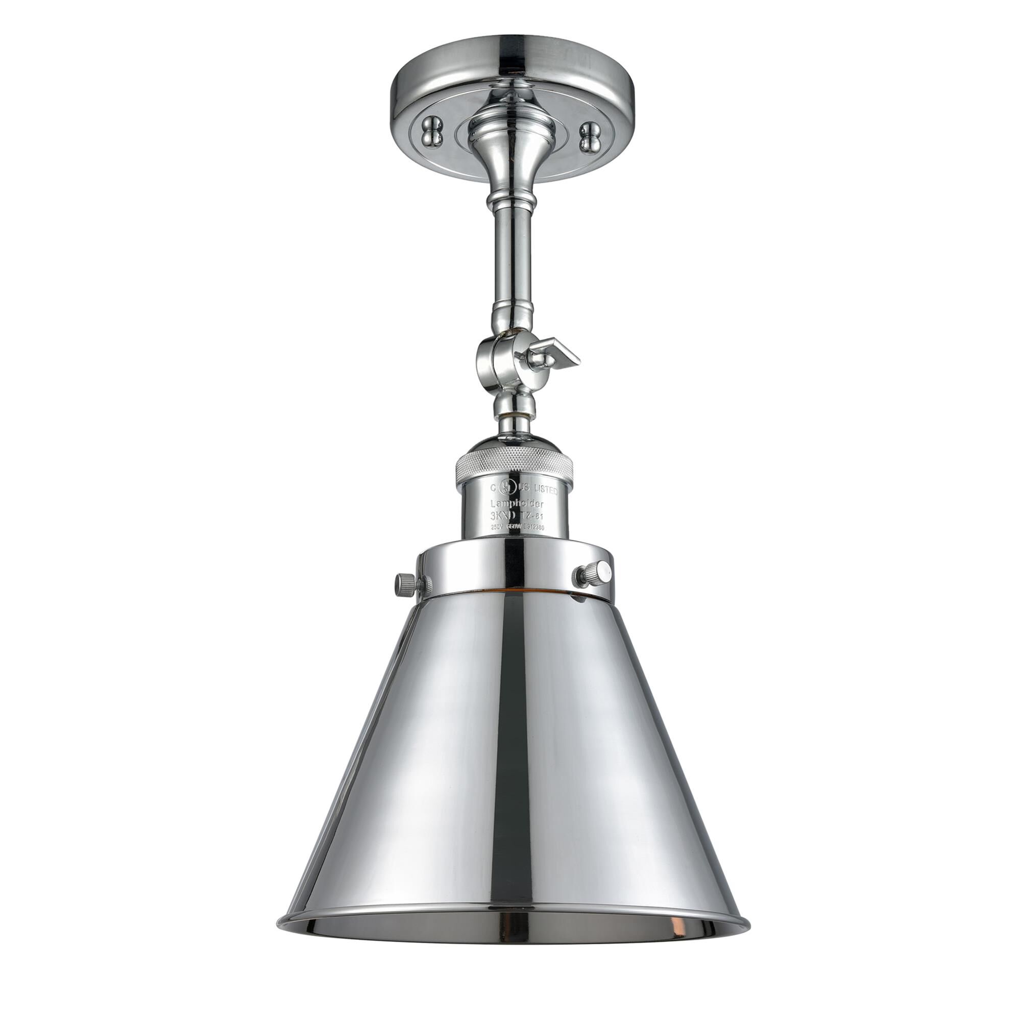 Bruno Marashlian Appalachian 8 Inch 1 Light Semi Flush Mount by Innovations Lighting
