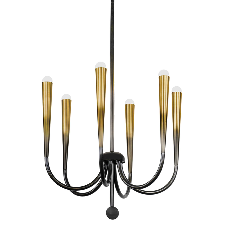 Cortney Bishop Adley 27 Inch Chandelier by Hudson Valley Lighting