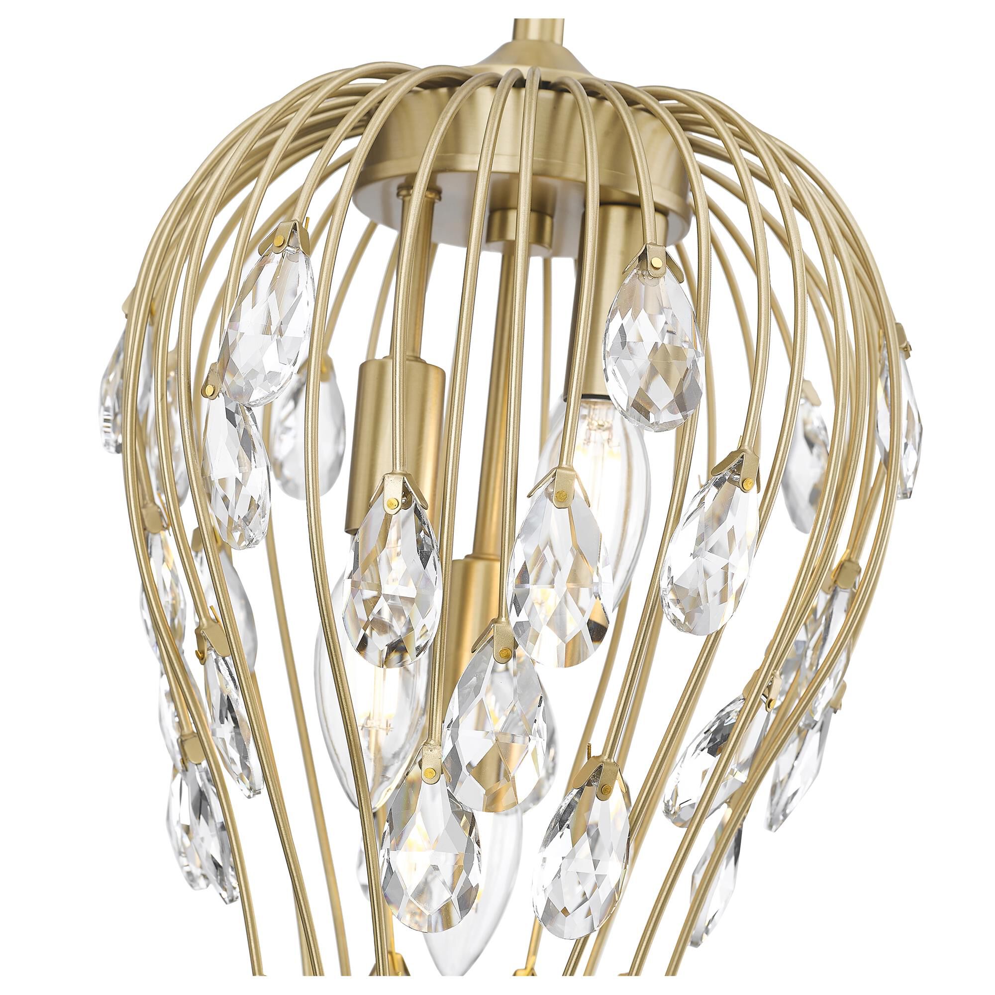 Shown in Modern Gold finish