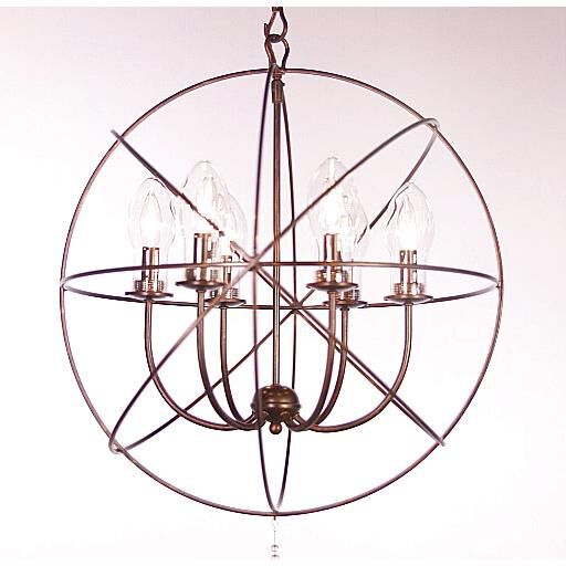 Solaris 35 Inch Tall 6 Light Outdoor Hanging Lantern by Crystorama