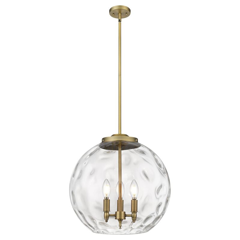 Bruno Marashlian Athens Water Glass 16 Inch Large Pendant by Innovations Lighting