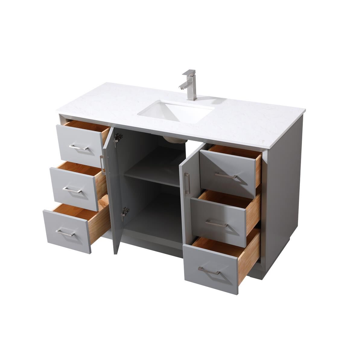 Hayes 54 Inch Bath Vanity by Elegant Decor