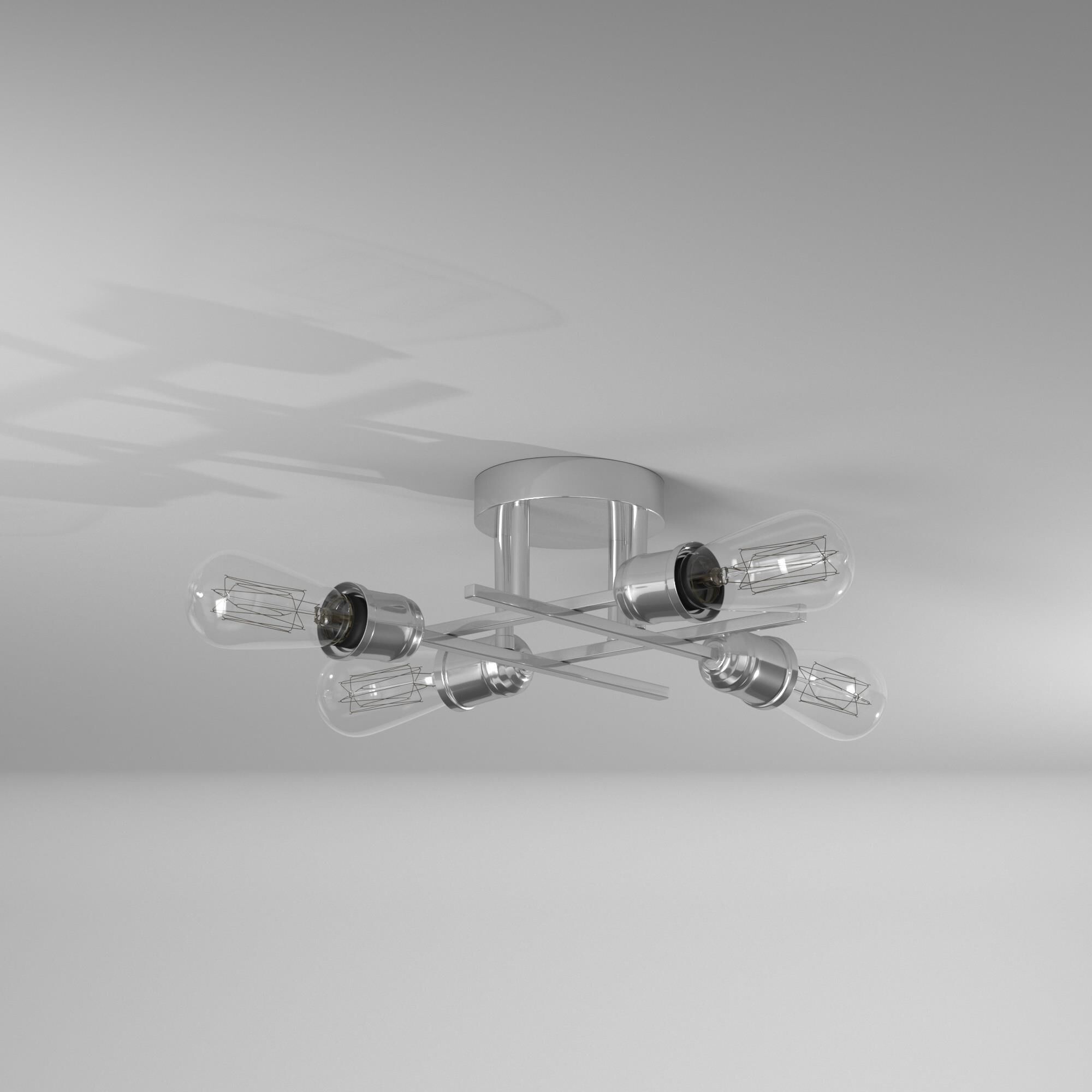 Shown in Burnished Chrome finish