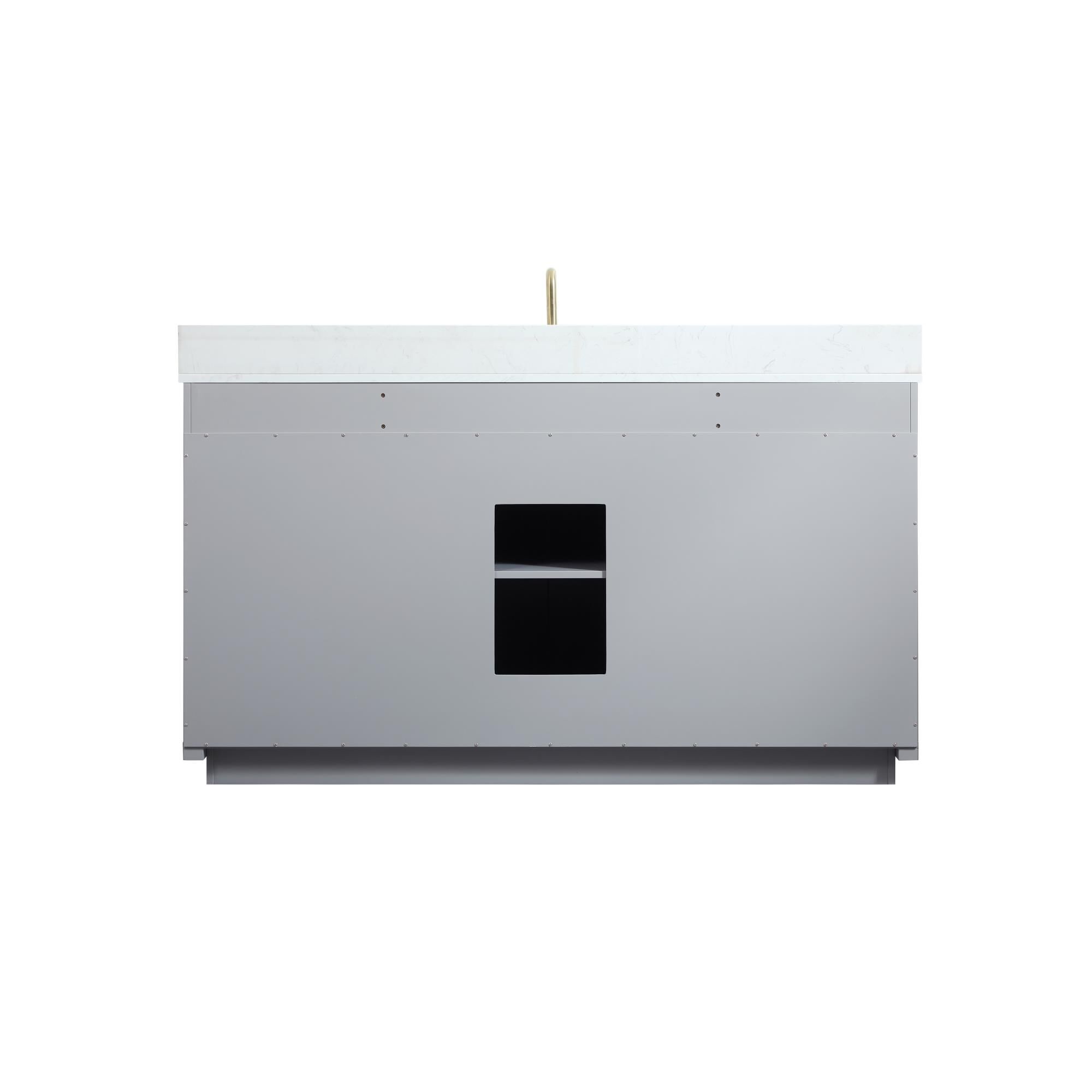 Shown in Grey finish