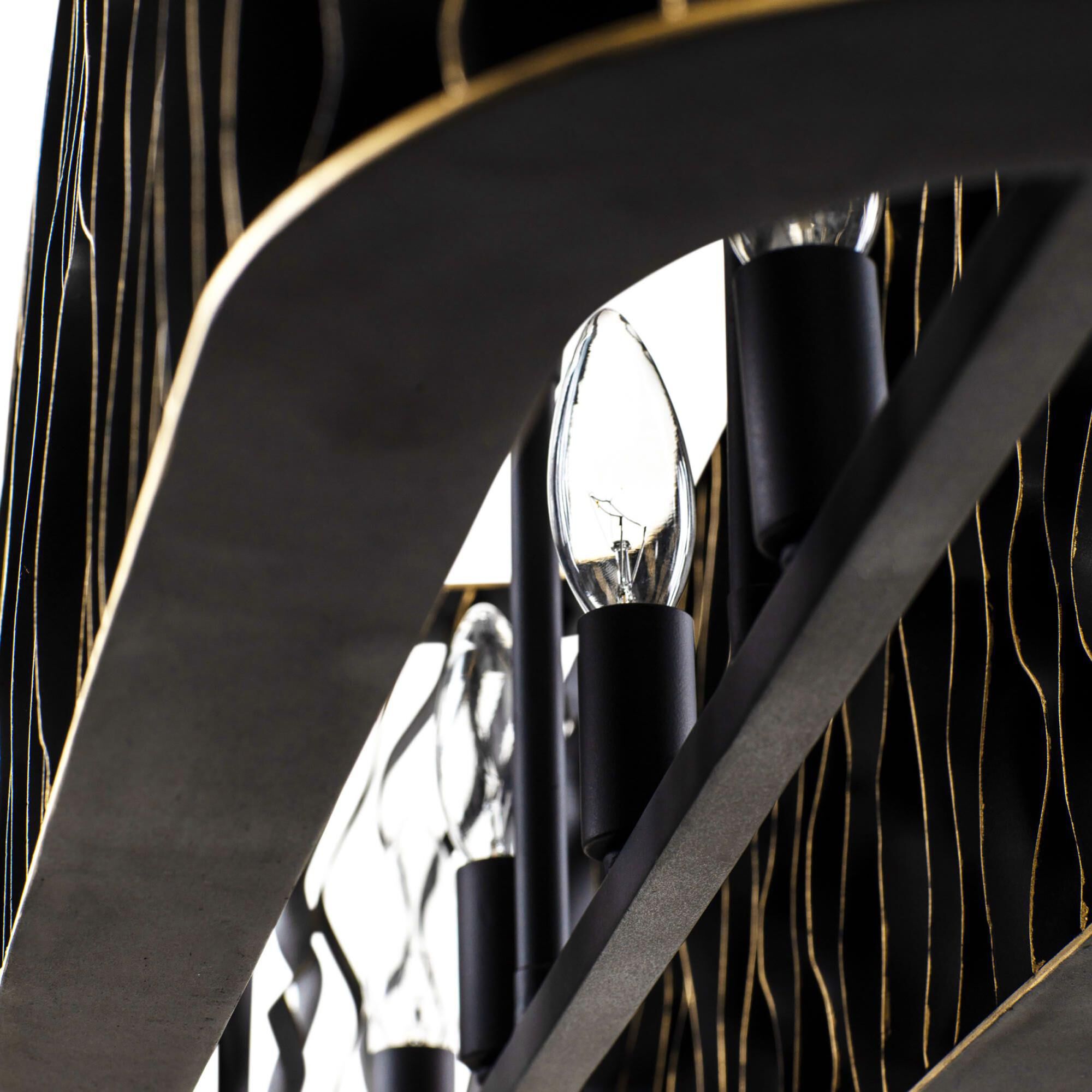 Estela 36 Inch 5 Light Linear Suspension Light by Varaluz