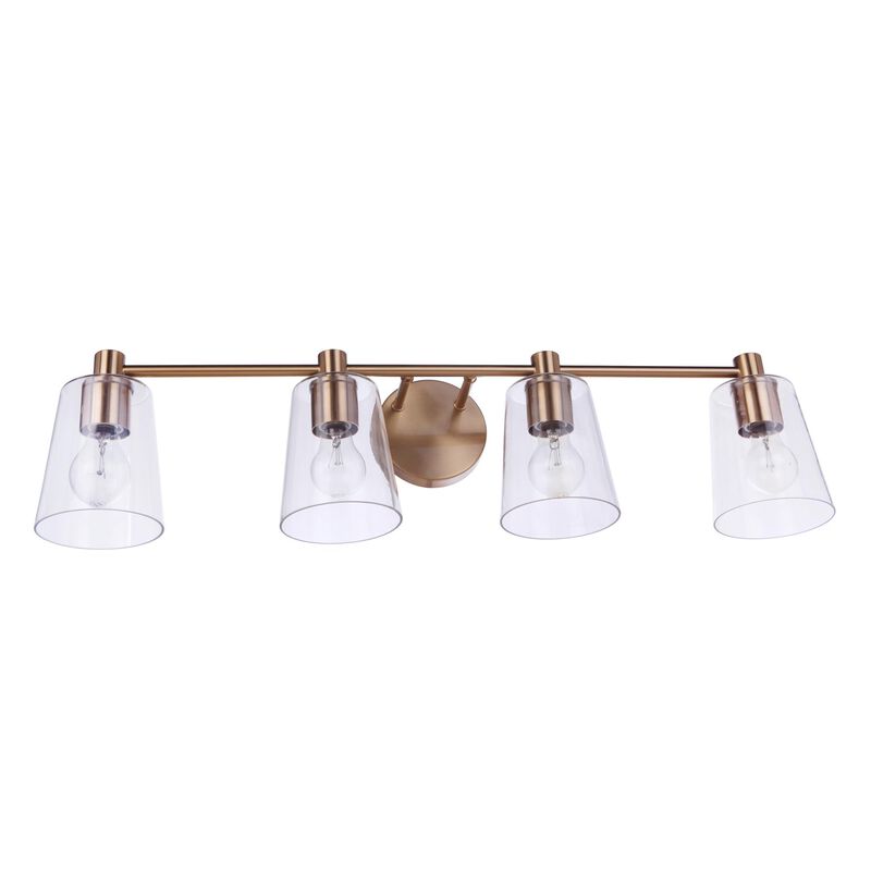 Emilio 32 Inch 4 Light Bath Vanity Light by Craftmade
